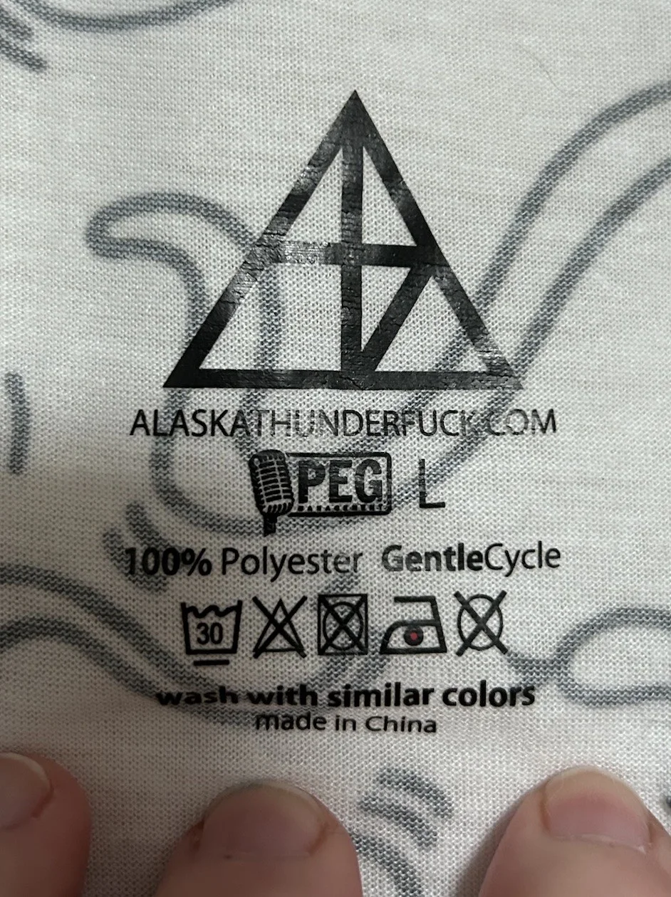 Alasla Thunderfuck — Alaska Thunderfuck Signed Autographed T-Shirt - RARE! Ru Paul Drag Race Queen L, изображение 4