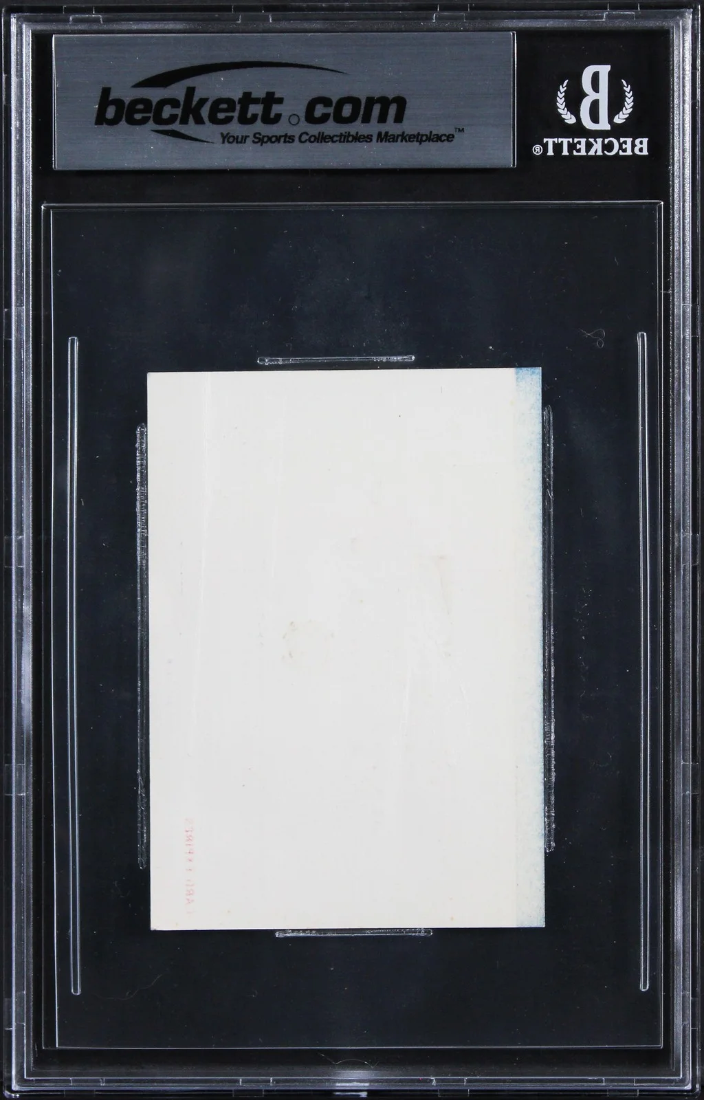 Bruce Lee — Bruce Lee Authentic Signed Jun Fan Gung Fu Institute Membership Card BAS Slabbed, image 2