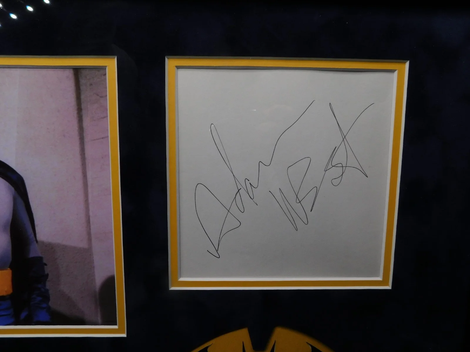Adam West — Adam West Signed Framed Autographed Photo Batman Beckett, image 2
