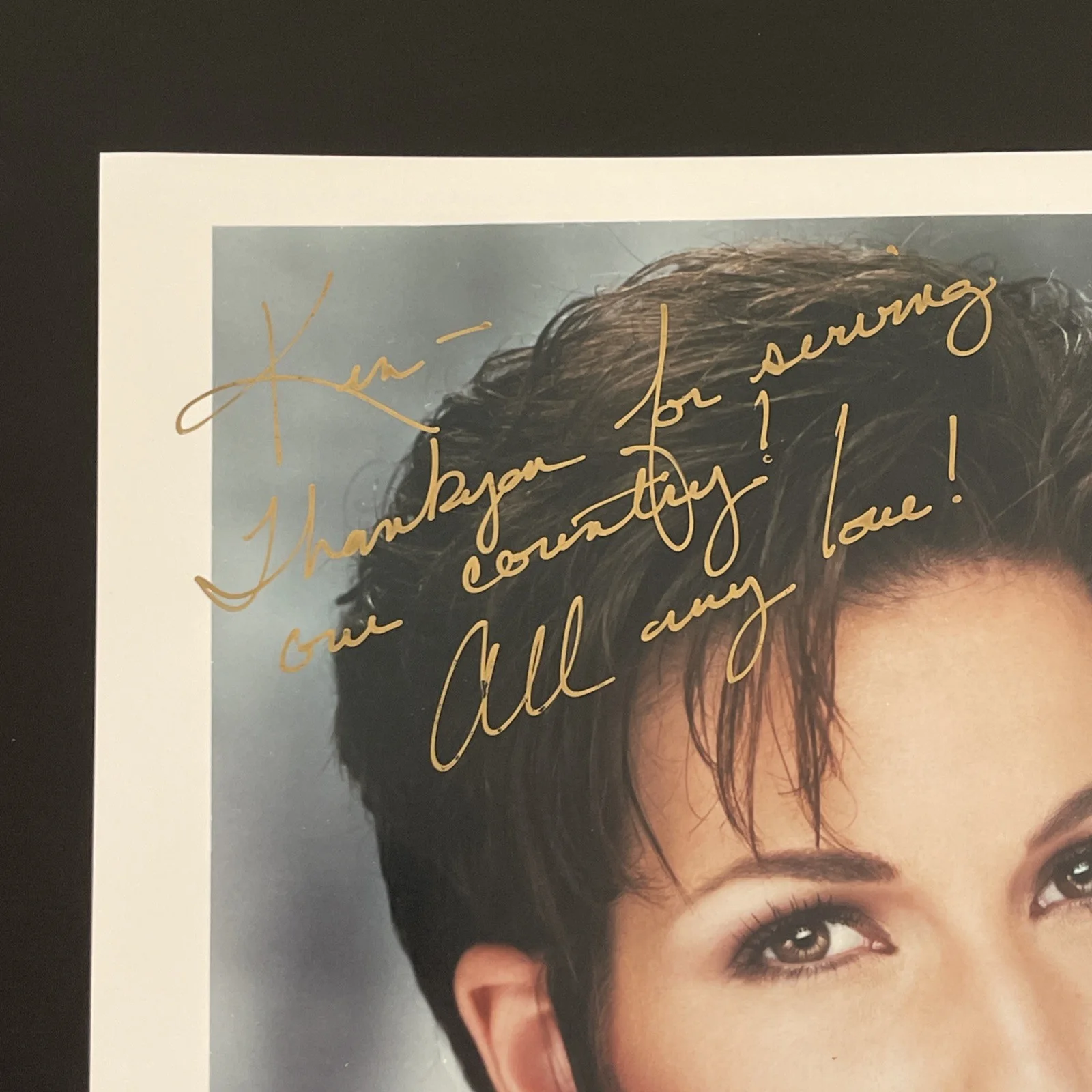 HEATHER FRENCH Miss America 2000: Hand Signed Celebrity Photo 8 x 10” / KSK, изображение 2