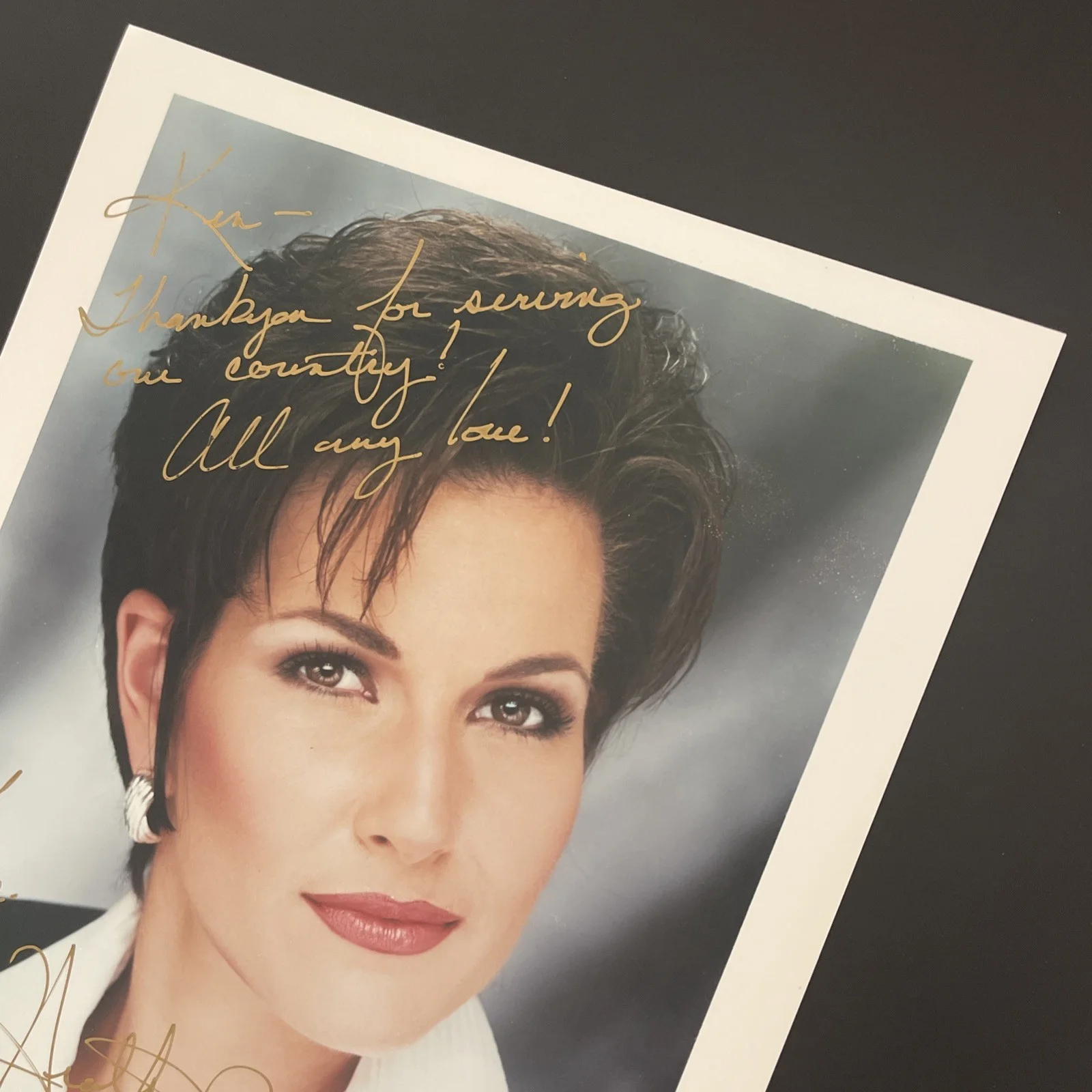 HEATHER FRENCH Miss America 2000: Hand Signed Celebrity Photo 8 x 10” / KSK, изображение 4