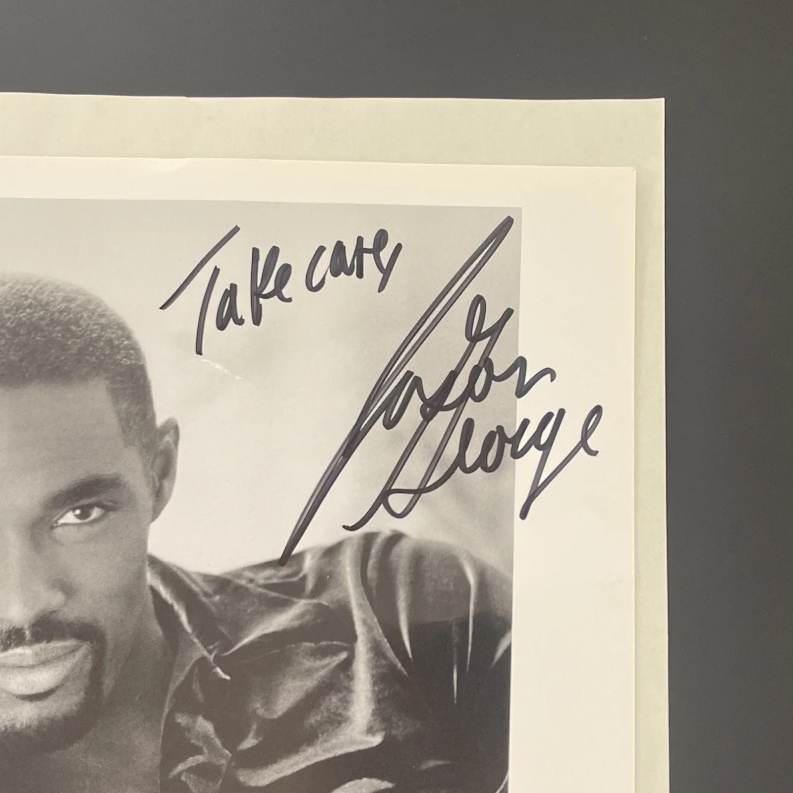 JASON GEORGE: Original Hand Signed Celebrity Photograph 8 x 10” / KSK, изображение 2
