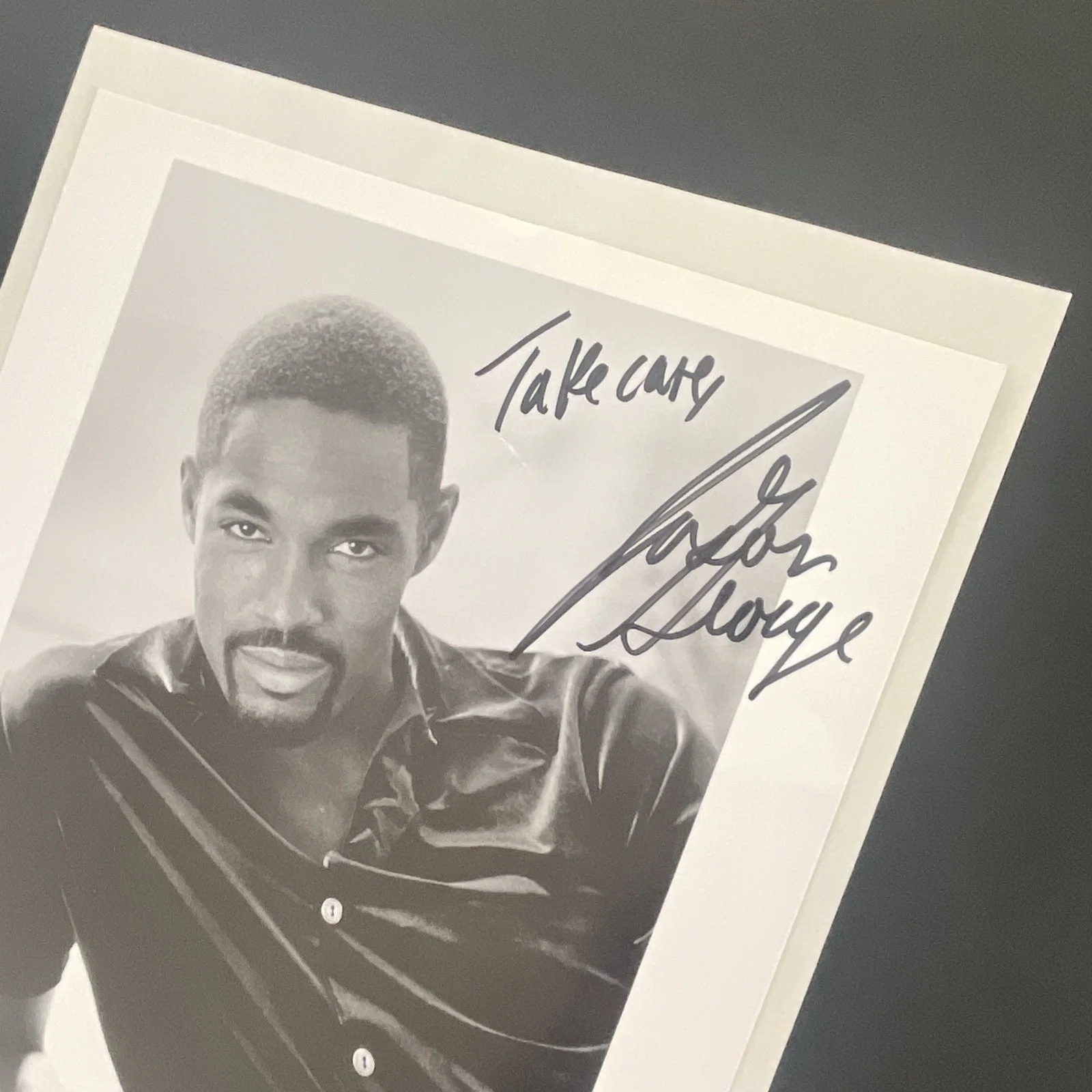 JASON GEORGE: Original Hand Signed Celebrity Photograph 8 x 10” / KSK, изображение 3