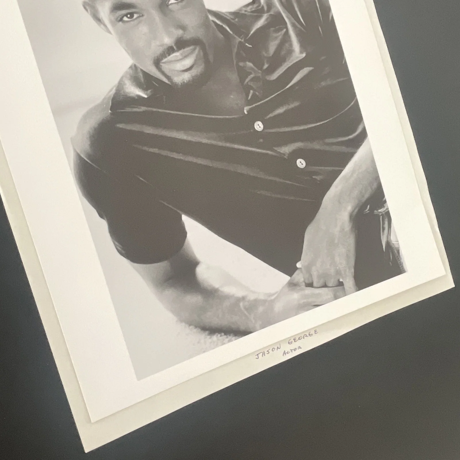 JASON GEORGE: Original Hand Signed Celebrity Photograph 8 x 10” / KSK, изображение 4