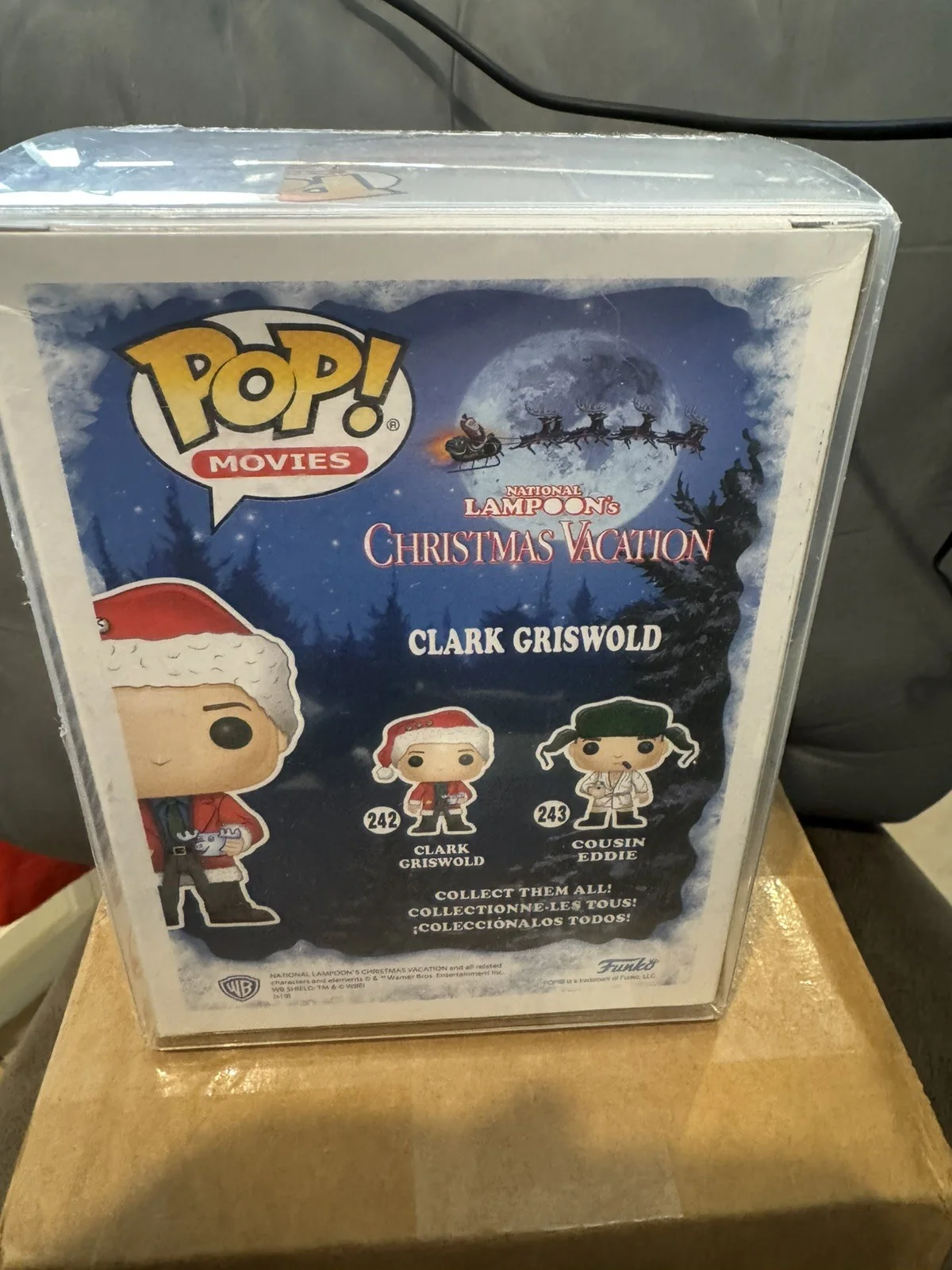 Chevy Chase — Chevy Chase Signed Funko Pop 242 Christmas Vacation JSA COA Clark Griswold Auto, изображение 2
