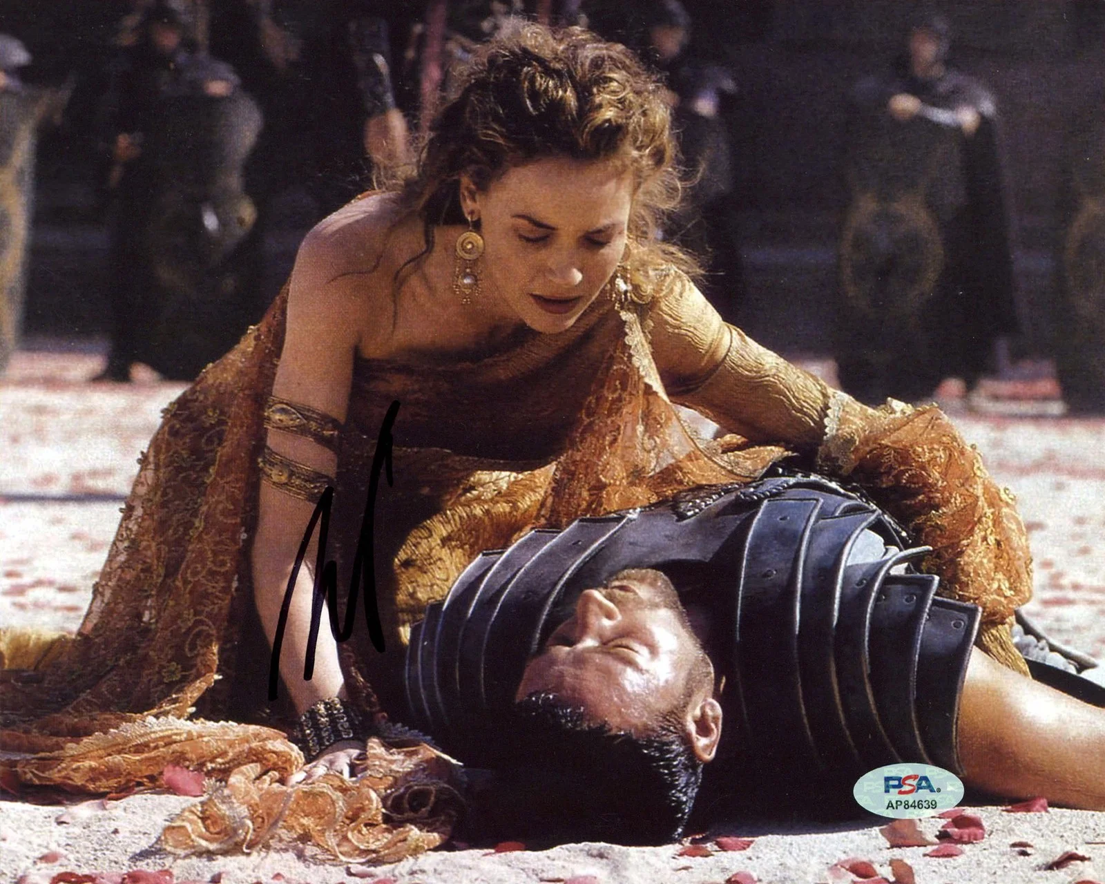 Connie Nielsen — Connie Nielsen Gladiator Authentic Signed 8x10 Horizontal Photo PSA/DNA #AP84639