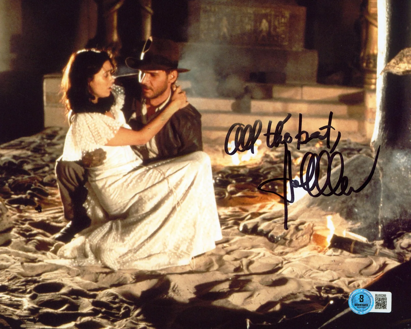 Karen Allen — Karen Allen Indiana Jones "All The Best" Authentic Signed 8x10 Photo BAS BU55266