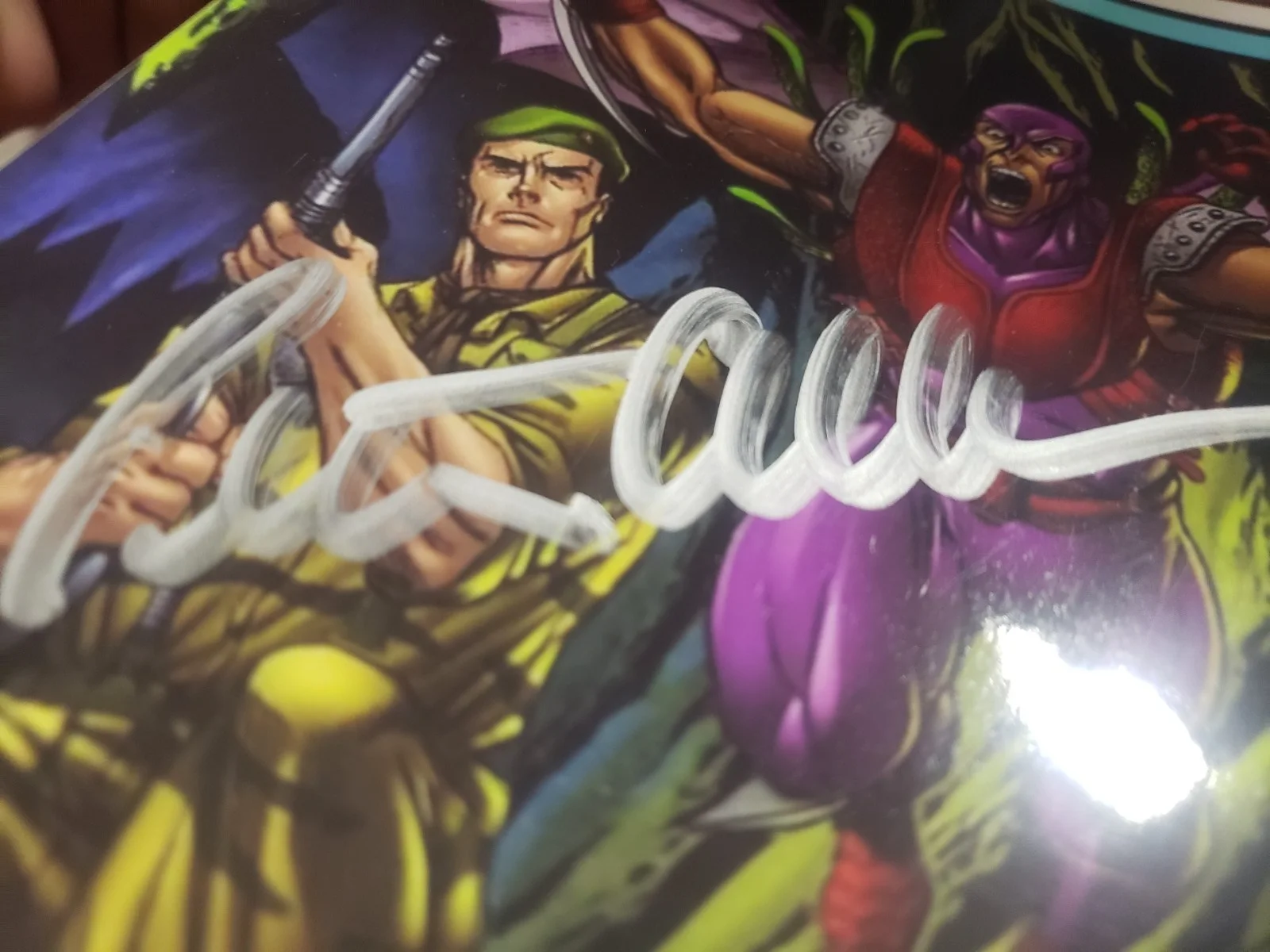 Peter Cullen — PETER CULLEN HAND SIGNED 4x6" PHOTO G.I. Joe Zandar VOICE ACTOR AUTOGRAPHED, изображение 3