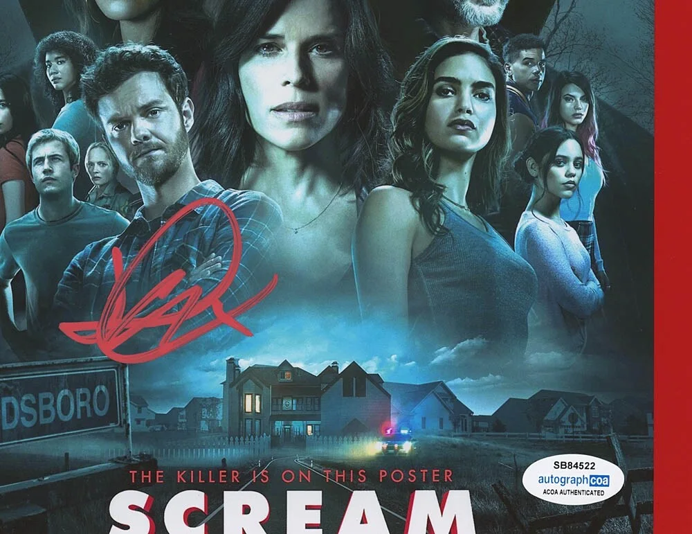 JACK QUAID — Jack Quaid signed "SCREAM" 8x10 Photo f EXACT PROOF Richie Ghostface ACOA COA, image 5