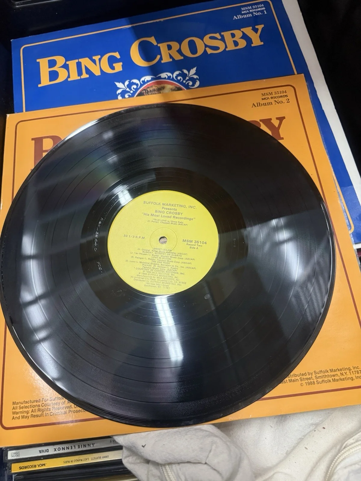 Bing Crosby His Most Loved Recordings Album No. 1 vinyl LP record rare, изображение 2