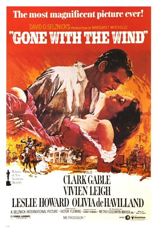 Gone with the Wind 35mm Film Cell strip very Rare var_e, image 2