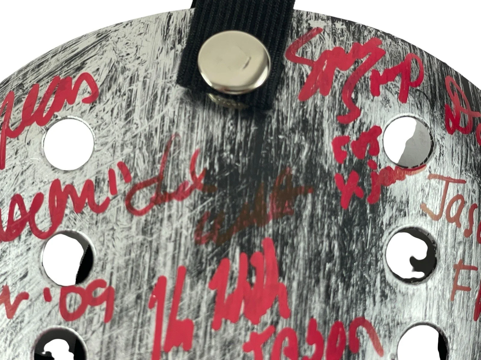 Cast — Jason Voorhees Cast Signed Prop Replica Mask By 16 Jason Friday The 13th JSA 🔪, image 5