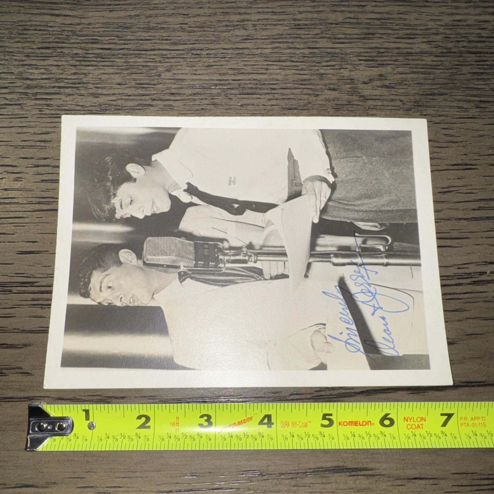 Jerry Lewis & Dean Martin 2x Very Rare Very Early Autographed Photo 50s 5"x7", изображение 5