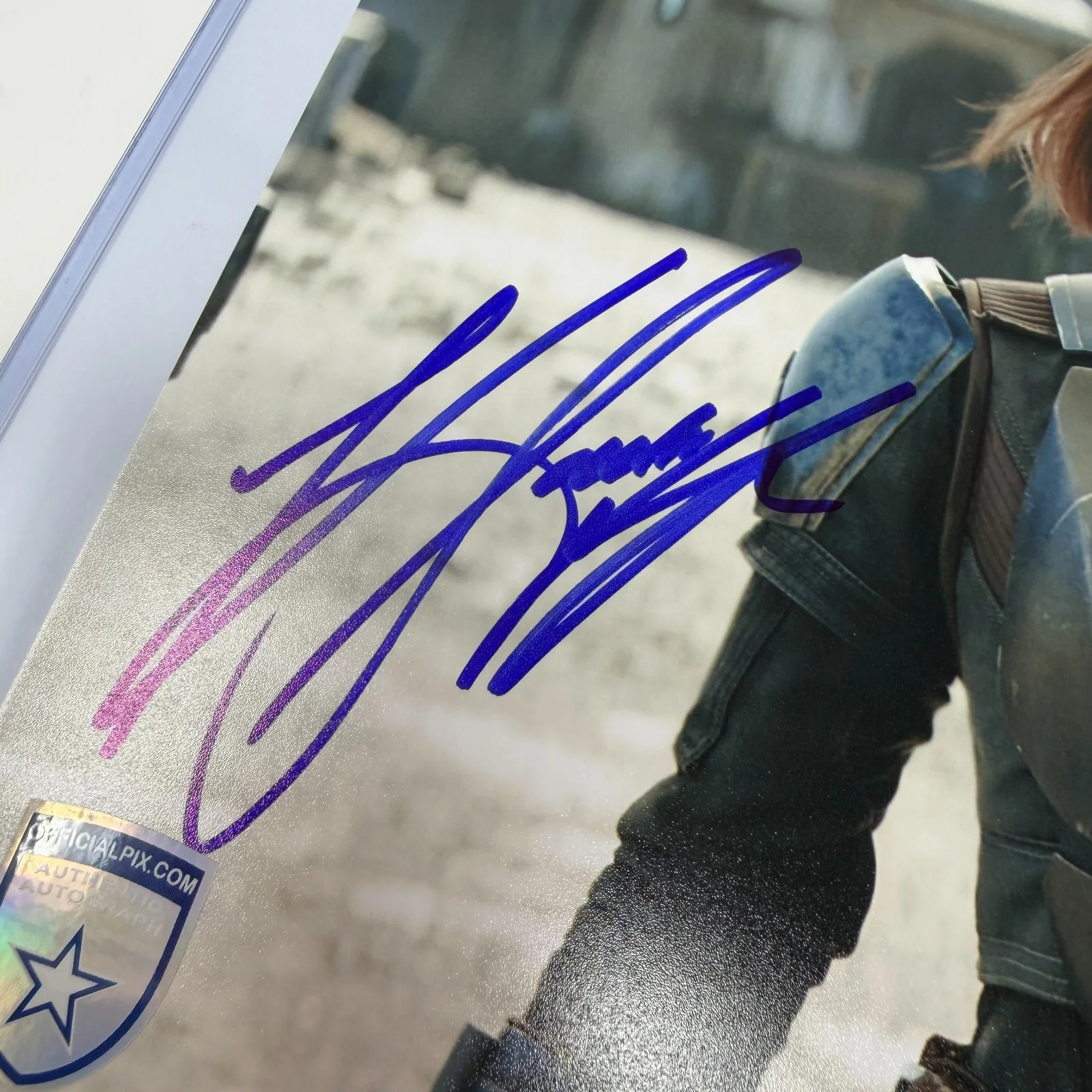 Katee Sackoff — Signed Katee Sackoff Bo Katan Mandalorian Autograph 8x10 Photo Official Pix COA, image 2
