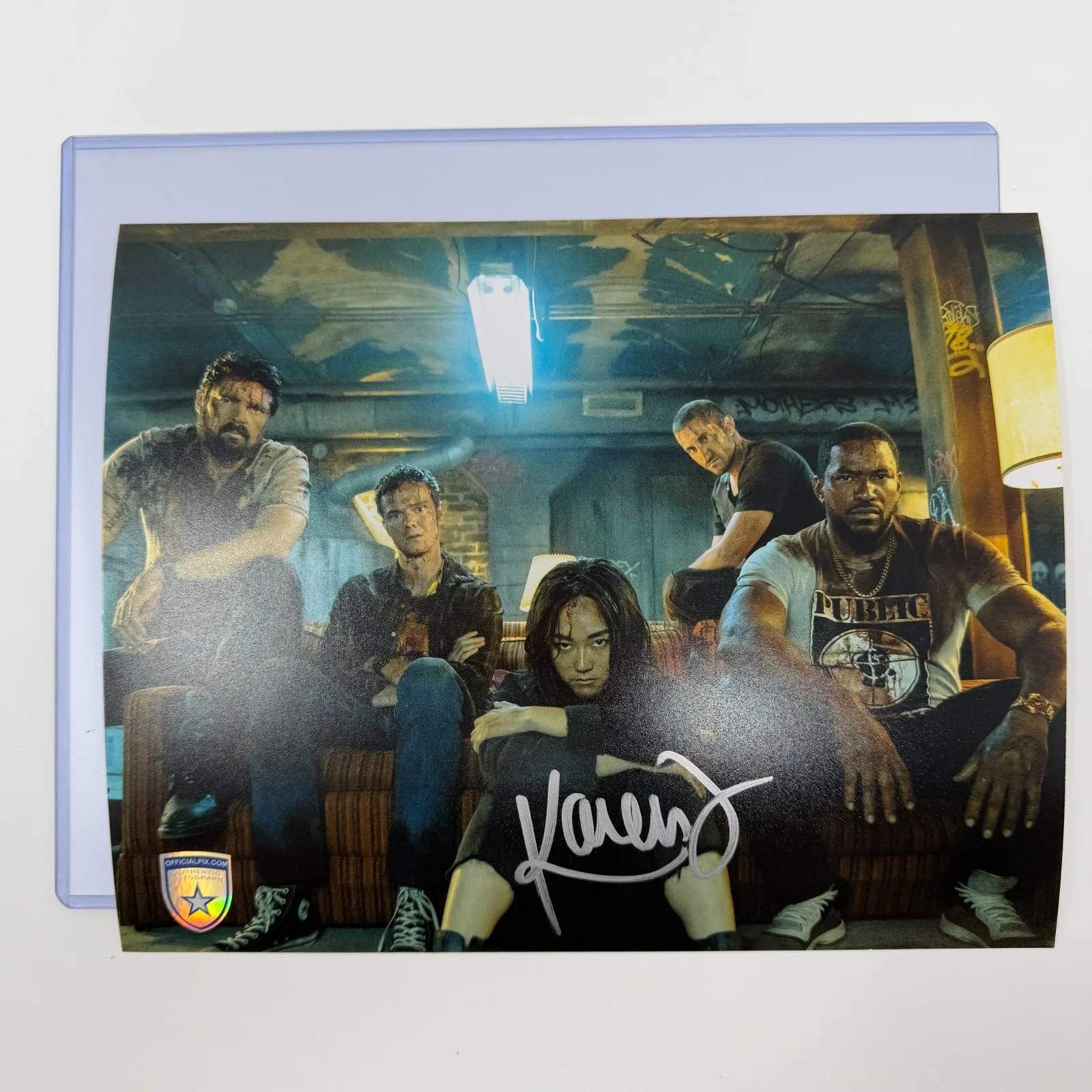 Karen Fukuhara — Signed Karen Fukuhara Kimiko The Boys Autograph 8x10 Photo Official Pix COA