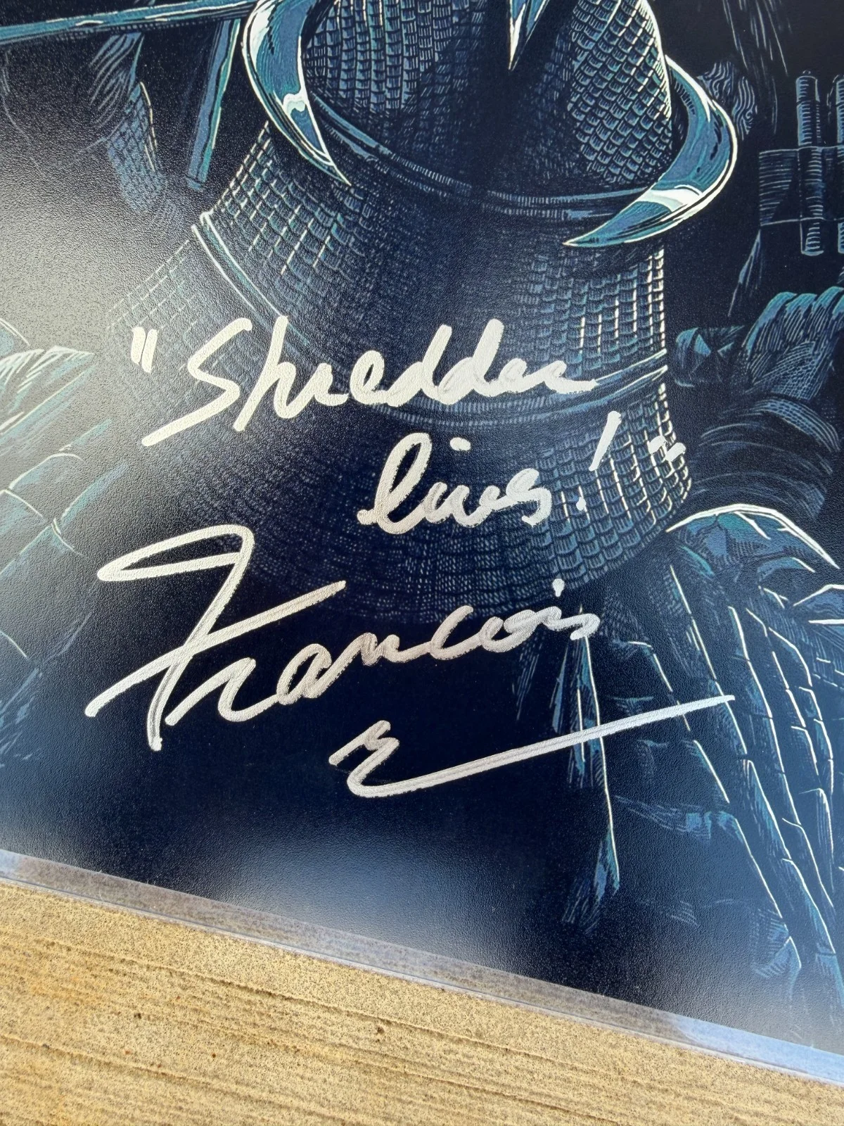 Brian Tochi Ernie Reyes Jr. Ken Scott Robbie Rist Francois Chau — Signed TMNT Photo 11x17 Tochi, Reyes Jr., Scott, Rist, Chau Official Pix COA, изображение 3
