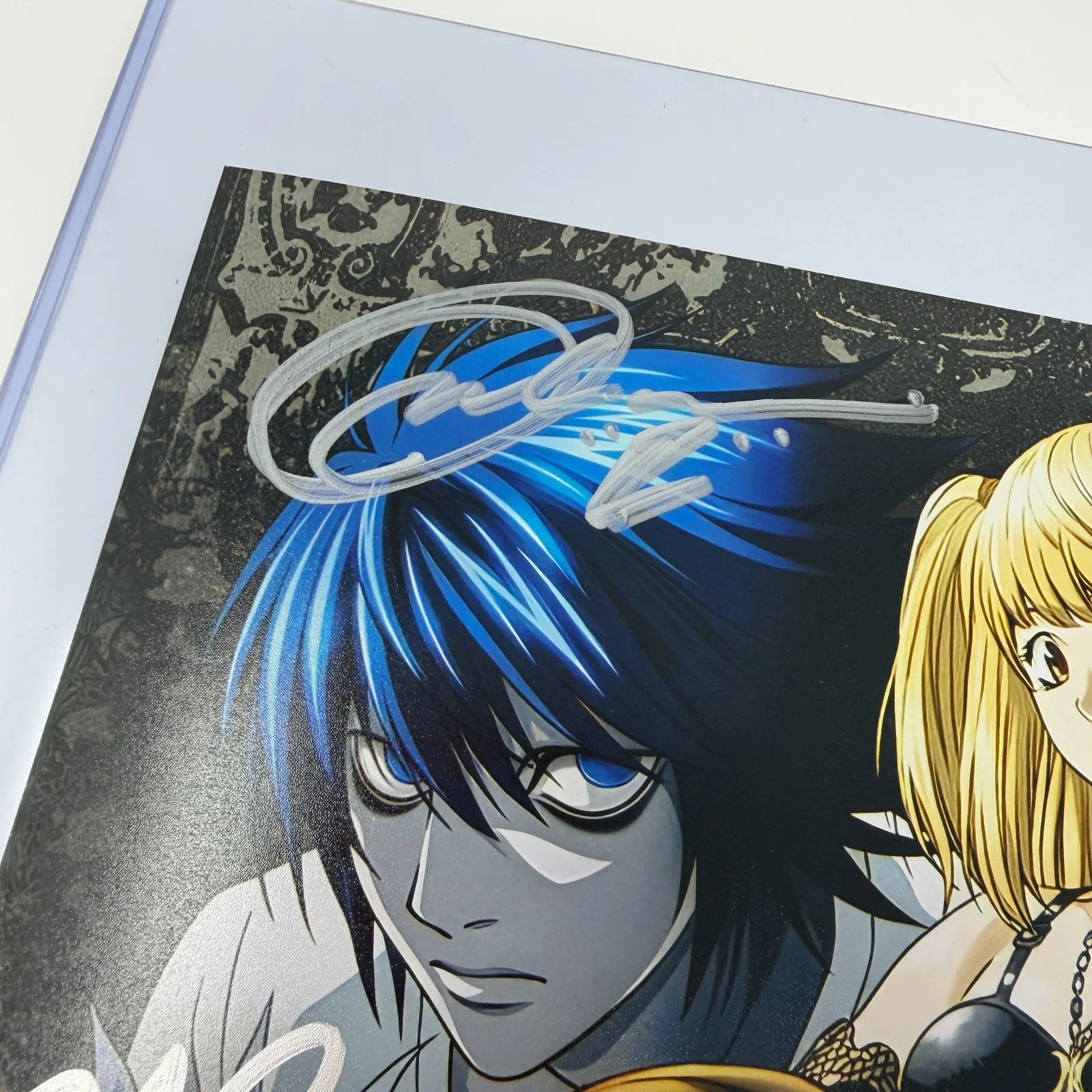 Alessandro Juliani, Brian Drummond, Brad Swaile — Signed Death Note Cast 8x10 Photo Juliani, Drummond, Swaile Official Pix COA, изображение 4