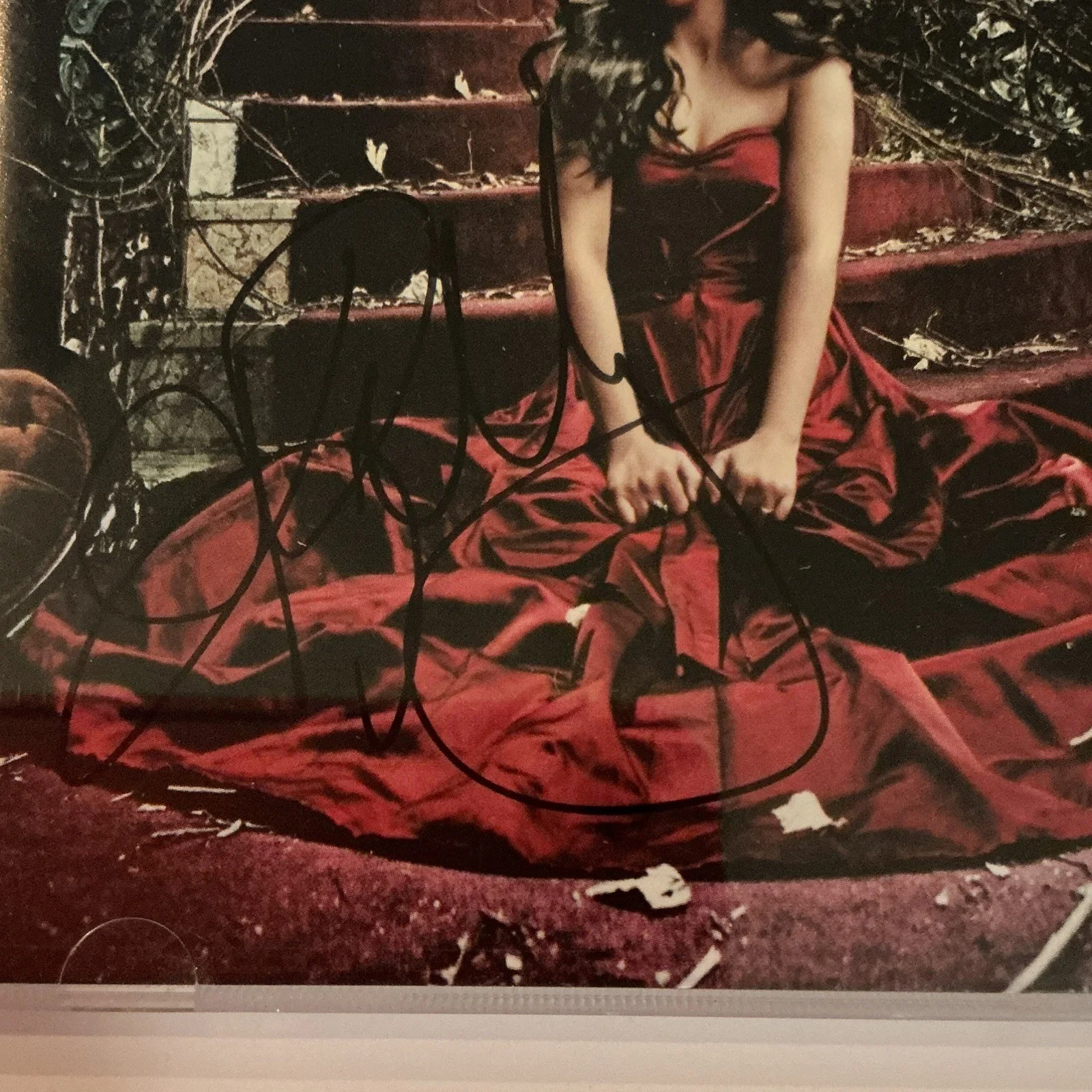 Kelly Clarkson Signed Cd "My December" Mint autograph Disney Event Provenance, изображение 5