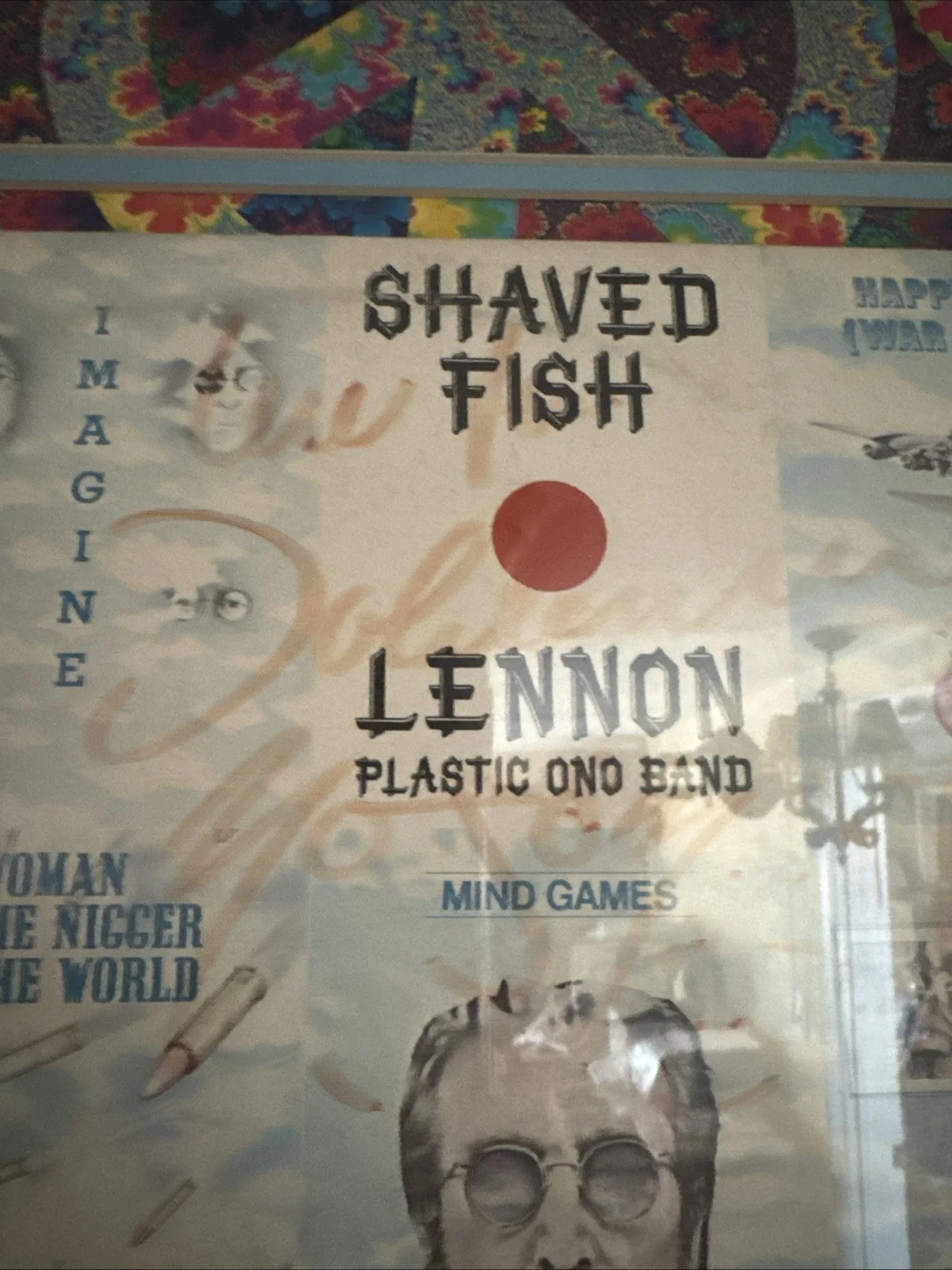 John Lennon Signed Album Shaved Fish, image 2