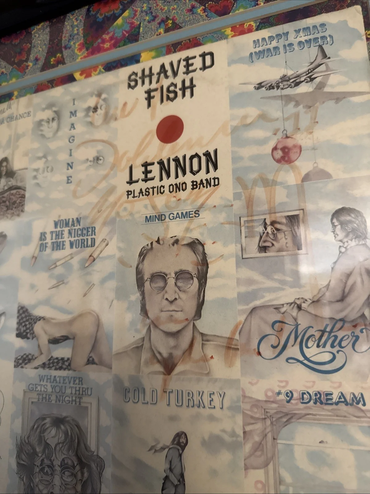 John Lennon Signed Album Shaved Fish, image 3