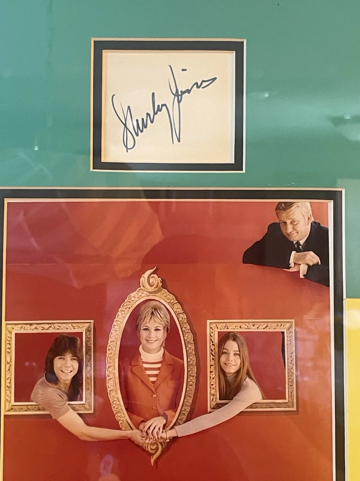 The Partridge Family Cast Autographed Cut Framed Collage, image 5