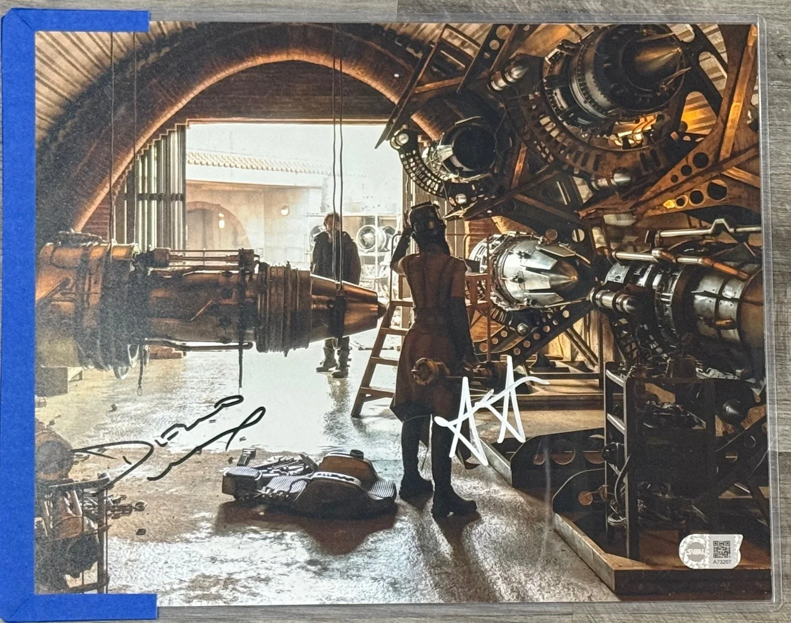 diego luna & adria arjona — Diego Luna & Adria Arjona Signed 11x14 Photo Star Wars Andor SWAU