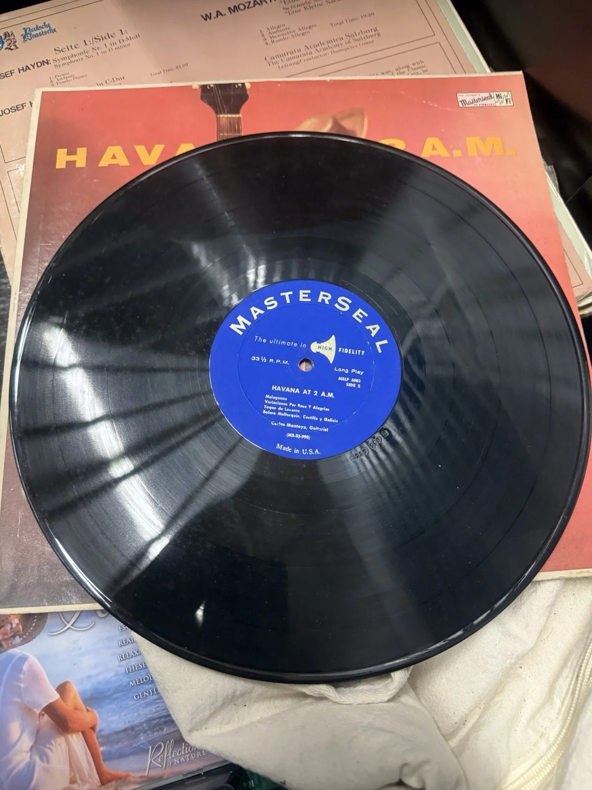 1957 JOSE MADIERA ORCHESTRA Havana 2 A.M. LP Masterseal Cha Cha Latin Jazz VG/NM, изображение 4