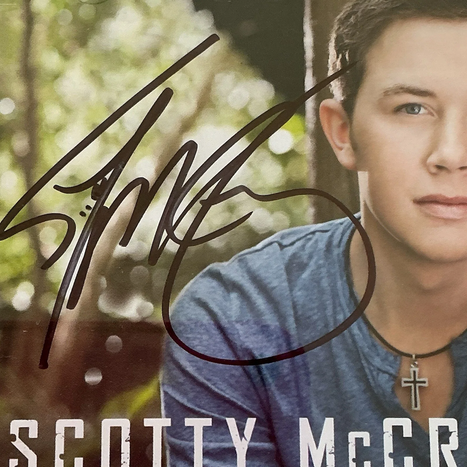 Scotty McCreery SIGNED "Clear as Day" CD - Mint - Disney Event History, image 2