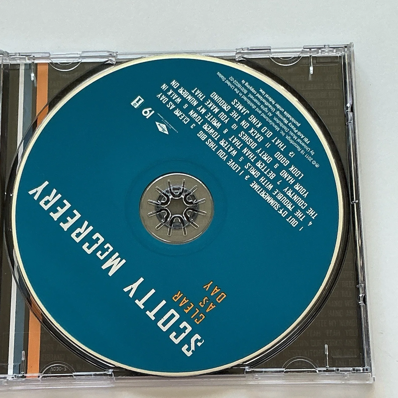 Scotty McCreery SIGNED "Clear as Day" CD - Mint - Disney Event History, image 5
