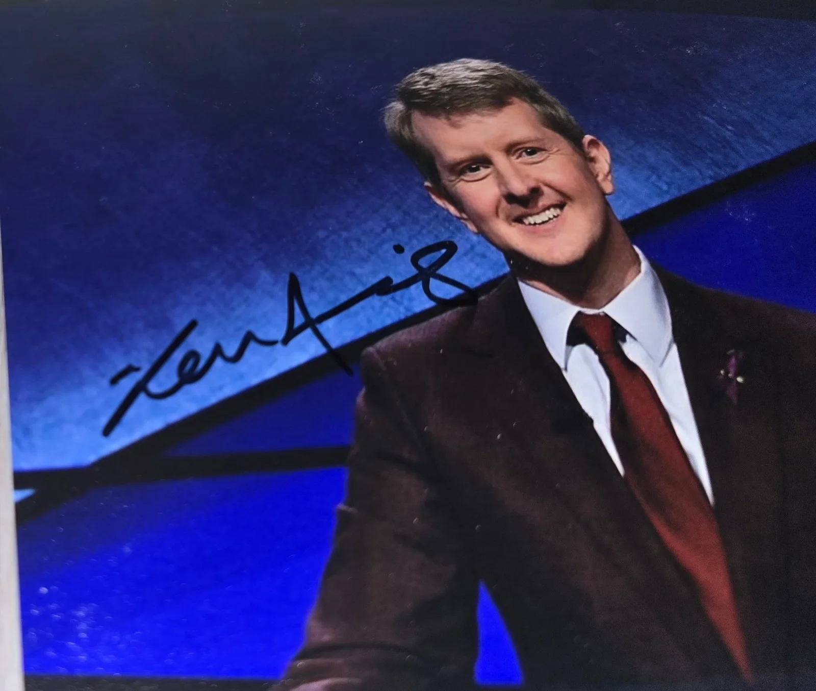 Ken Jennings — Ken Jennings Autograph Beckett BAS Authentic Jeopardy! Legend 8x10 Signed Photo, изображение 4