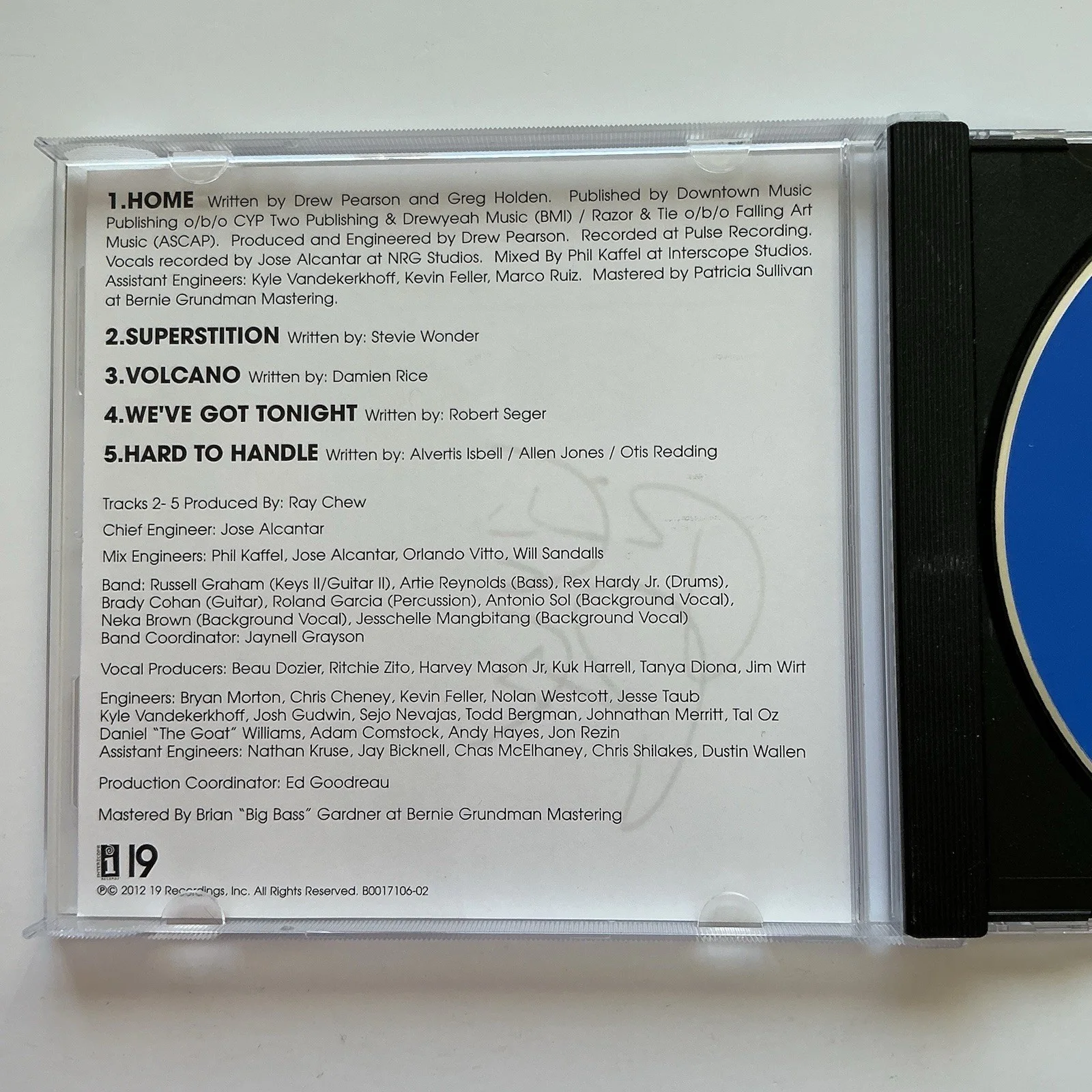 Phillip Phillips SIGNED "Idol Season 11 Highlights" CD - Mint - Disney History, image 4