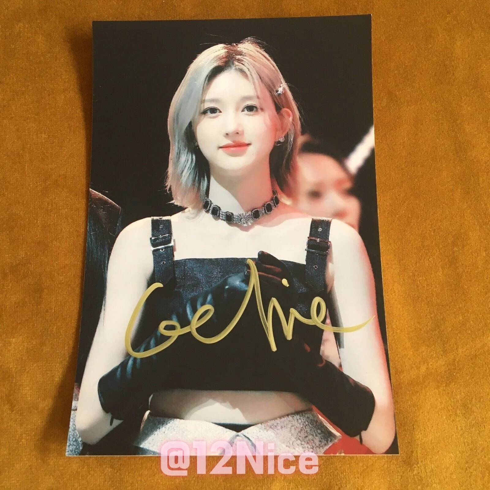 IVE Kim Gaeul GAEUL Autographed Signed Photo Collectibles 4*6 INCHES 2022, изображение 4