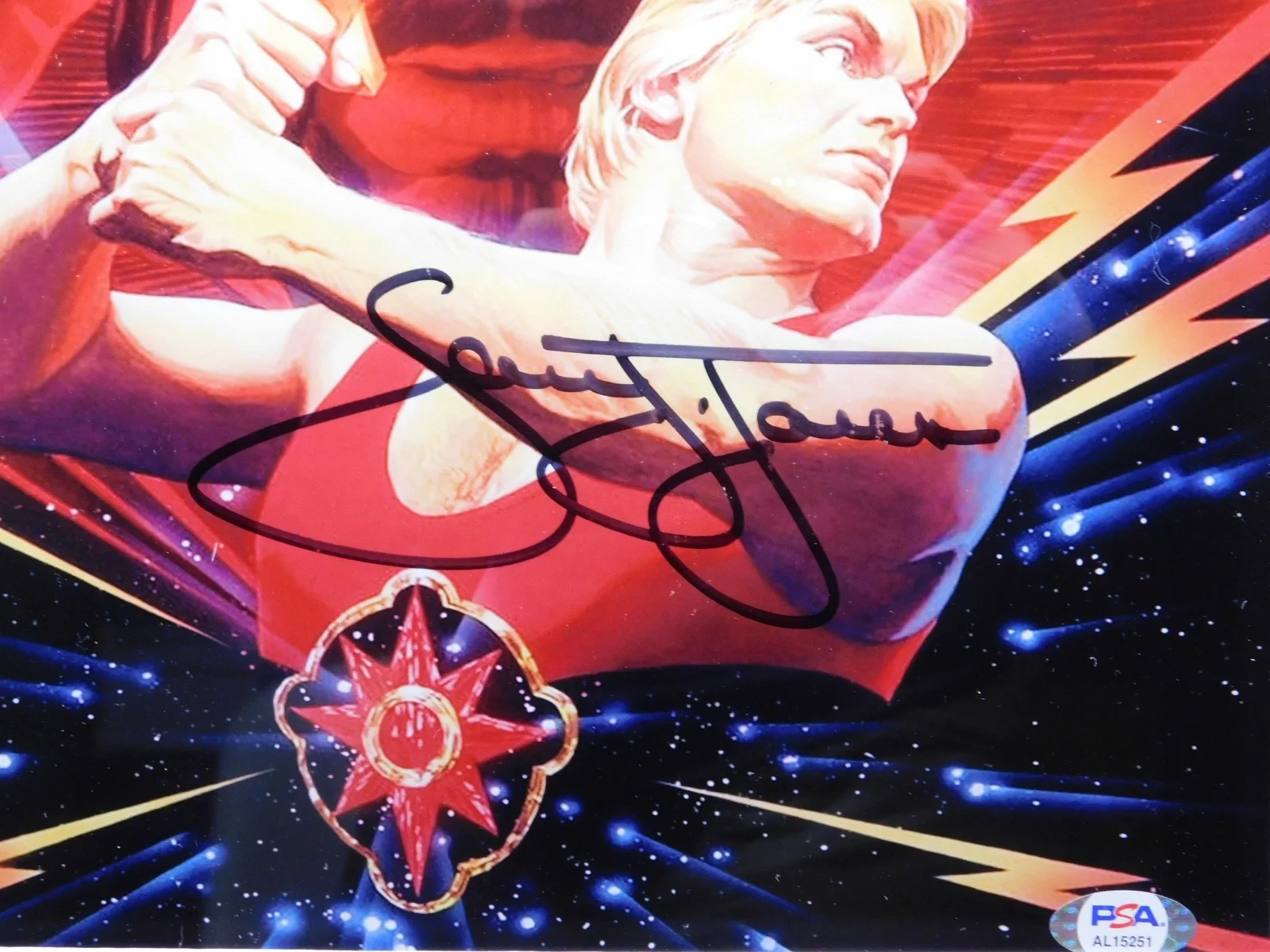 Sam Jones — Sam Jones Signed Framed 11x10 Photo Flash Gordon PSA (B), image 2