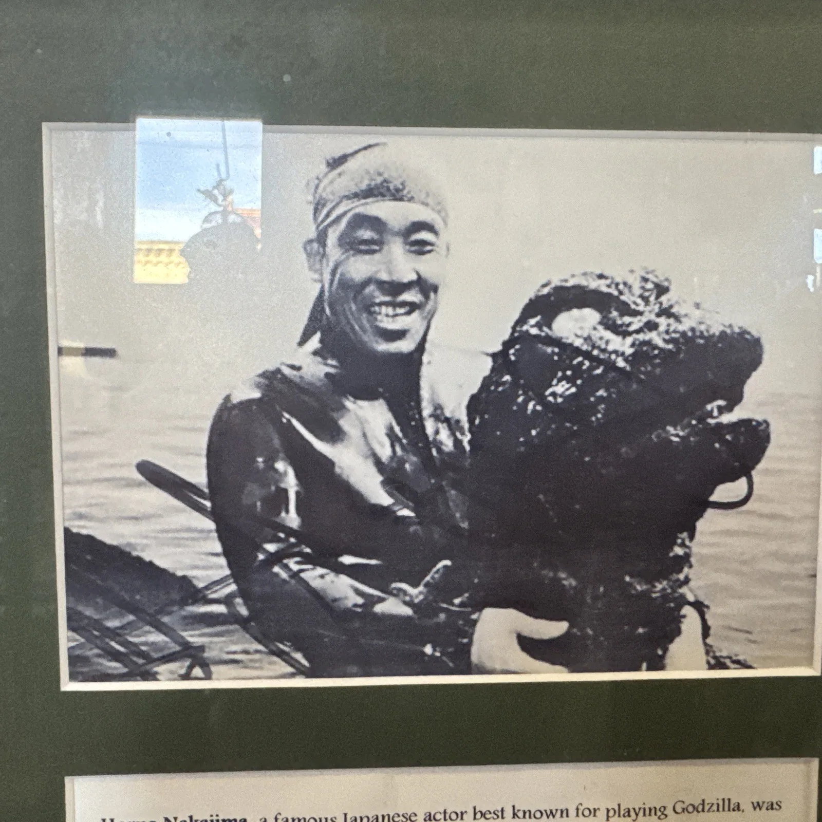 Haruo Nakajima Signed Autograph Framed Picture GODZILLA Suit Actor AW Authentic, изображение 5