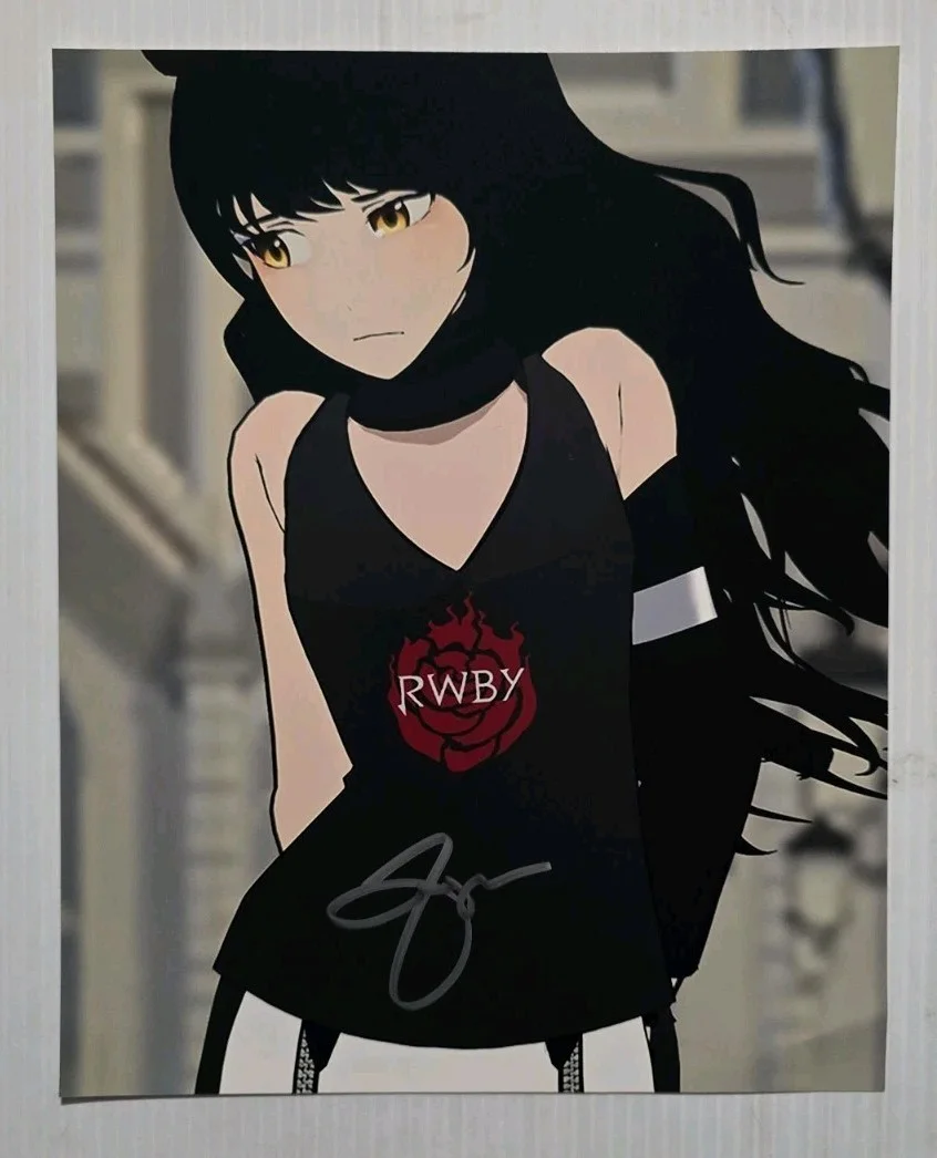 Arryn Zech — Voice Actress ARRYN ZECH (RWBY) Signed Autographed 8x10 Color Photo Picture COA, изображение 2