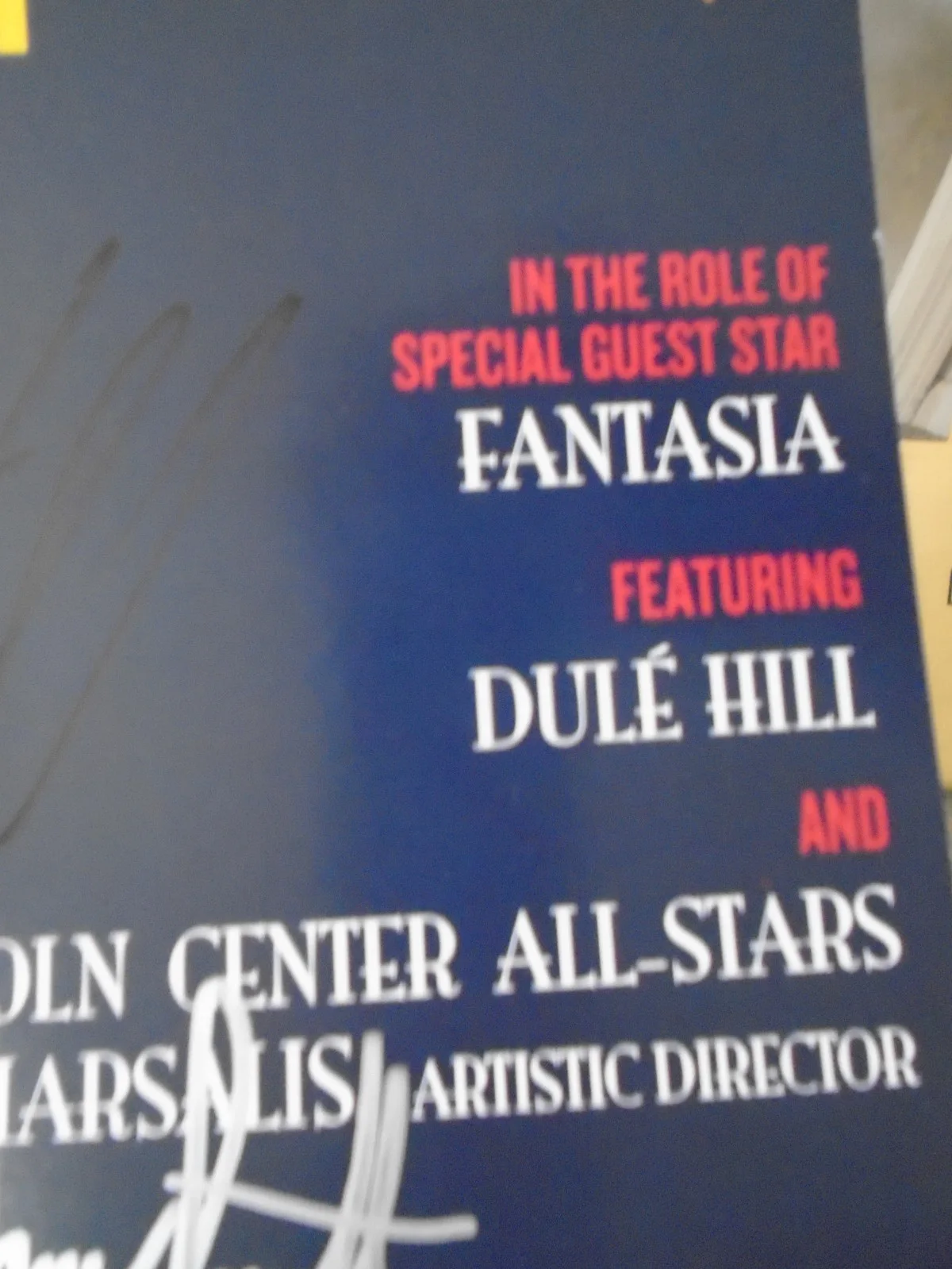 Fantasia, The Cast — Theatre Poster After Midnight Signed By Cast, image 3