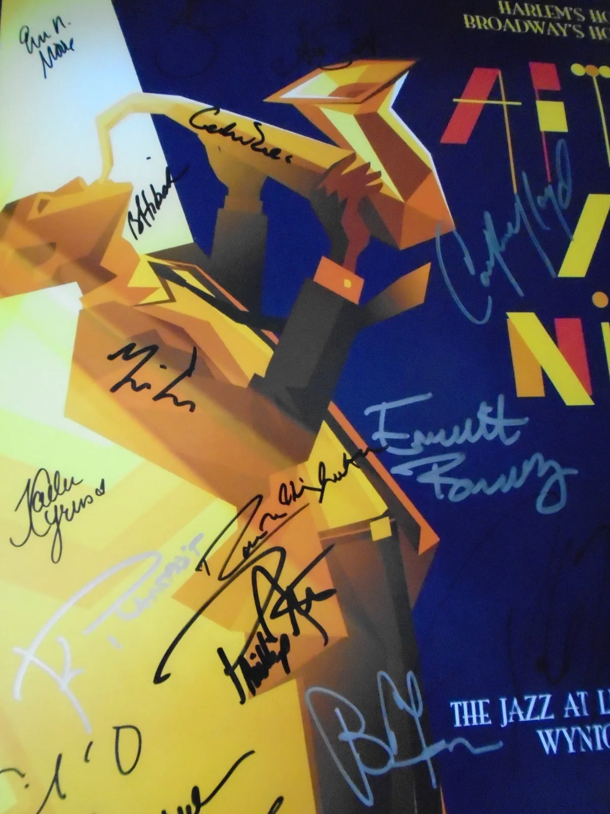 Fantasia, The Cast — Theatre Poster After Midnight Signed By Cast, image 5