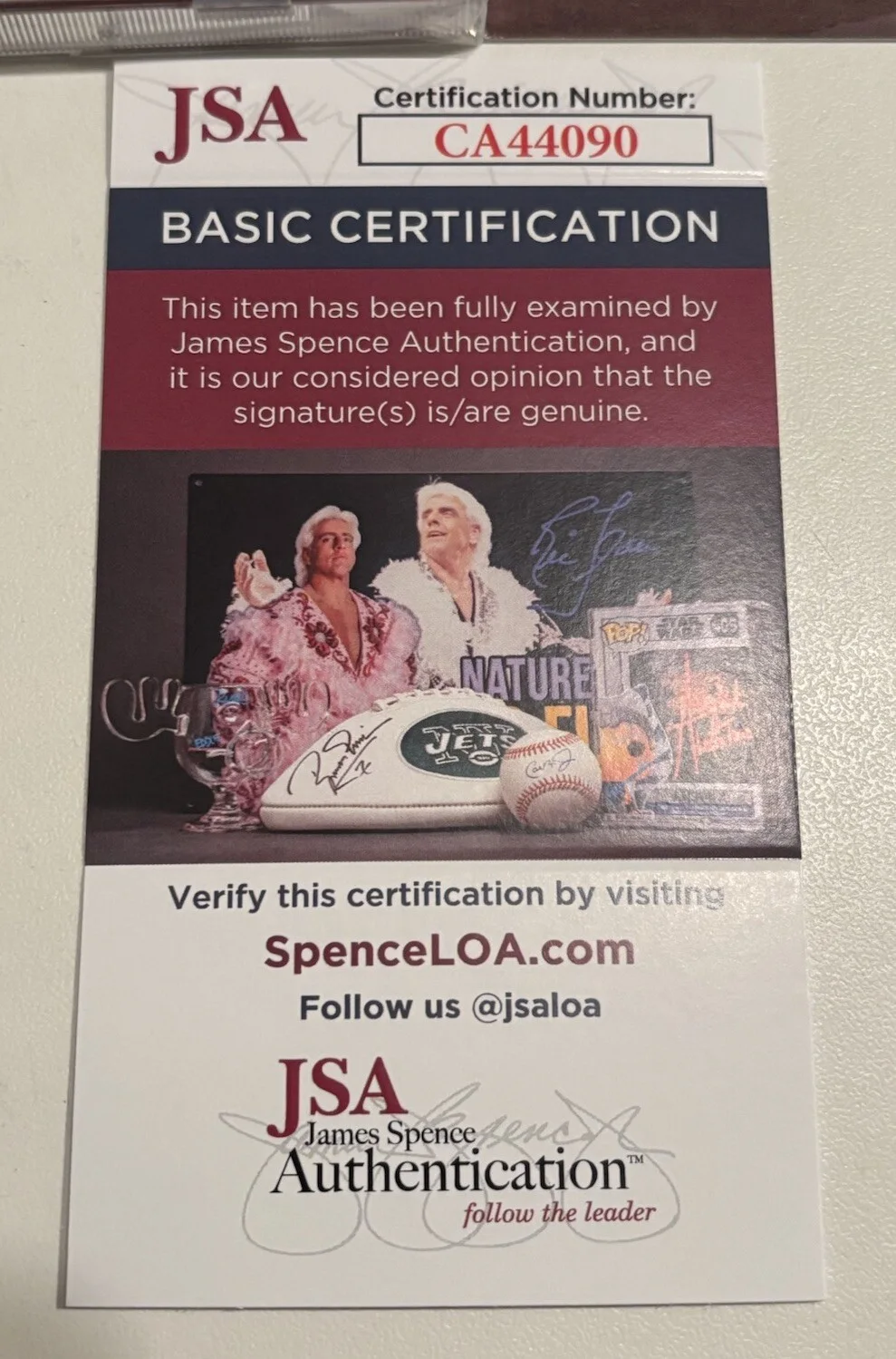 ORVILLE PECK STAMPEDE AUTOGRAPHED SIGNED ART CARD NEW CD JACKET JSA COA CA44090, image 5