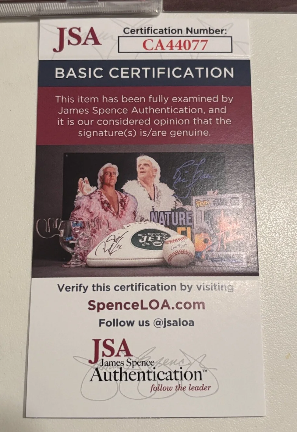 ORVILLE PECK STAMPEDE AUTOGRAPHED SIGNED ART CARD NEW CD JACKET JSA COA CA44077, image 5