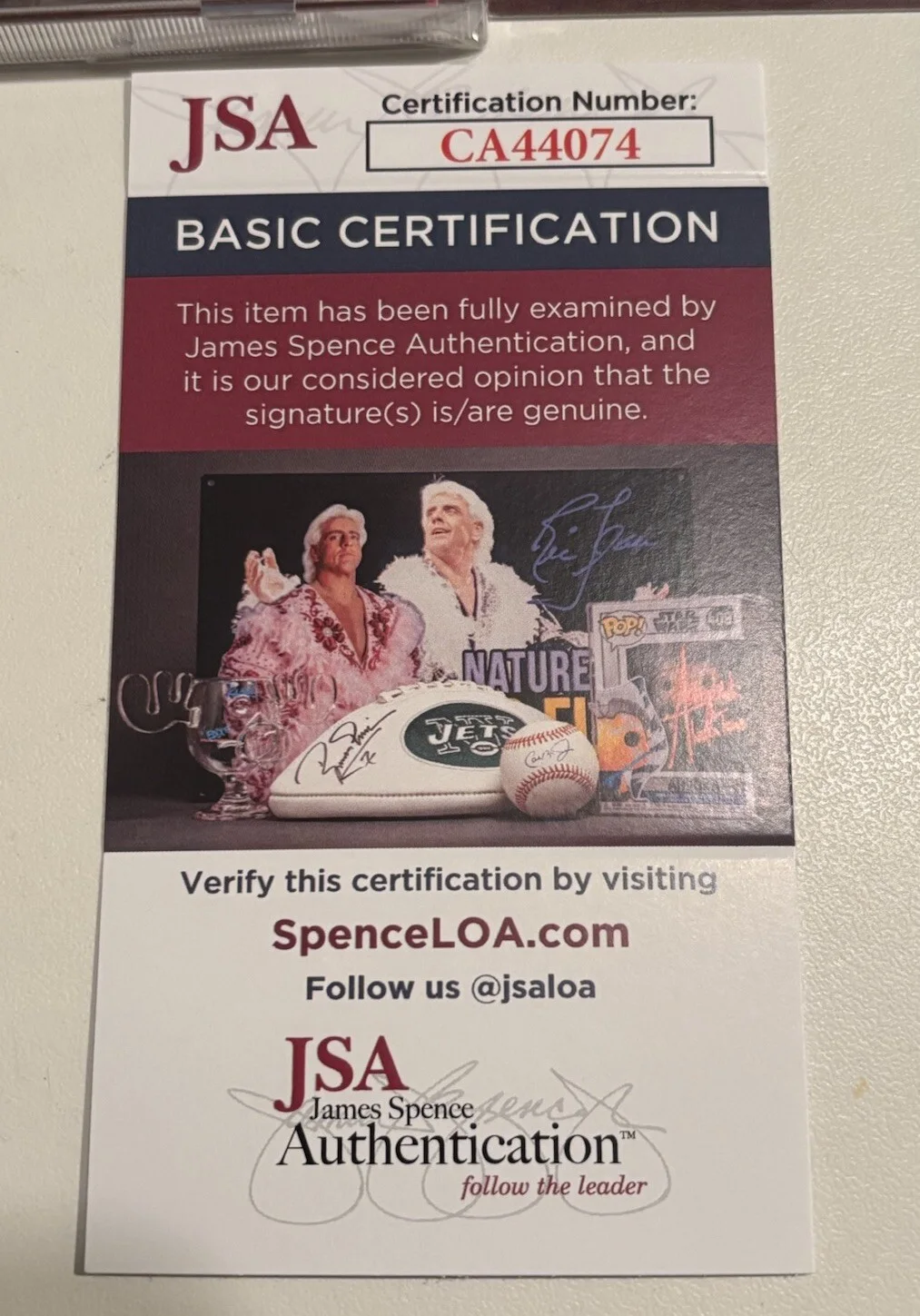 ORVILLE PECK STAMPEDE AUTOGRAPHED SIGNED ART CARD NEW CD JACKET JSA COA CA44074, image 5