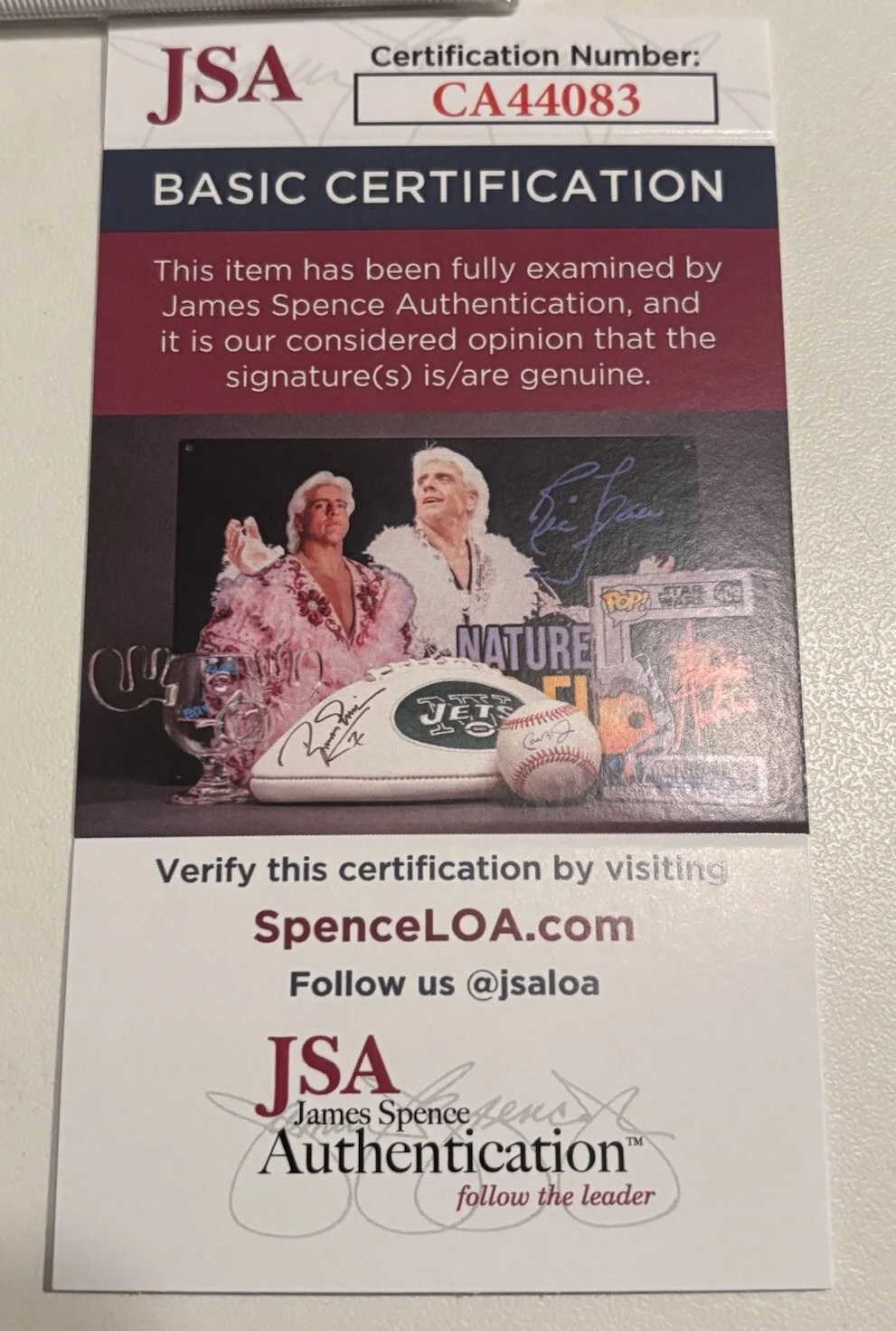 ORVILLE PECK STAMPEDE AUTOGRAPHED SIGNED ART CARD NEW CD JACKET JSA COA CA44083, image 5