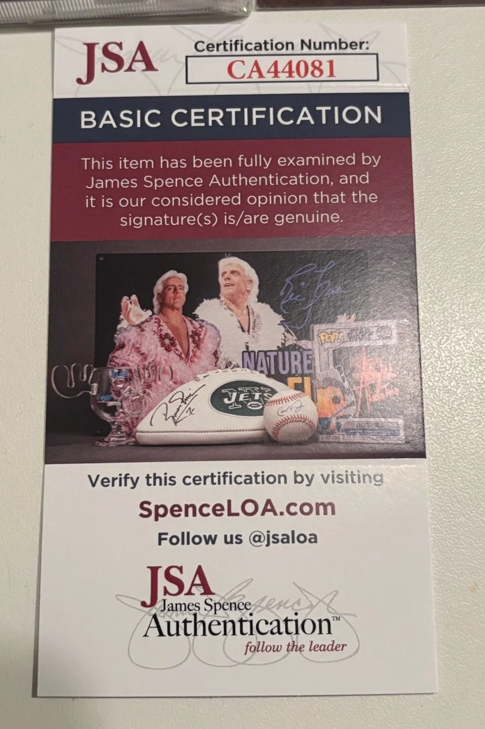 ORVILLE PECK STAMPEDE AUTOGRAPHED SIGNED ART CARD NEW CD JACKET JSA COA CA44081, image 5