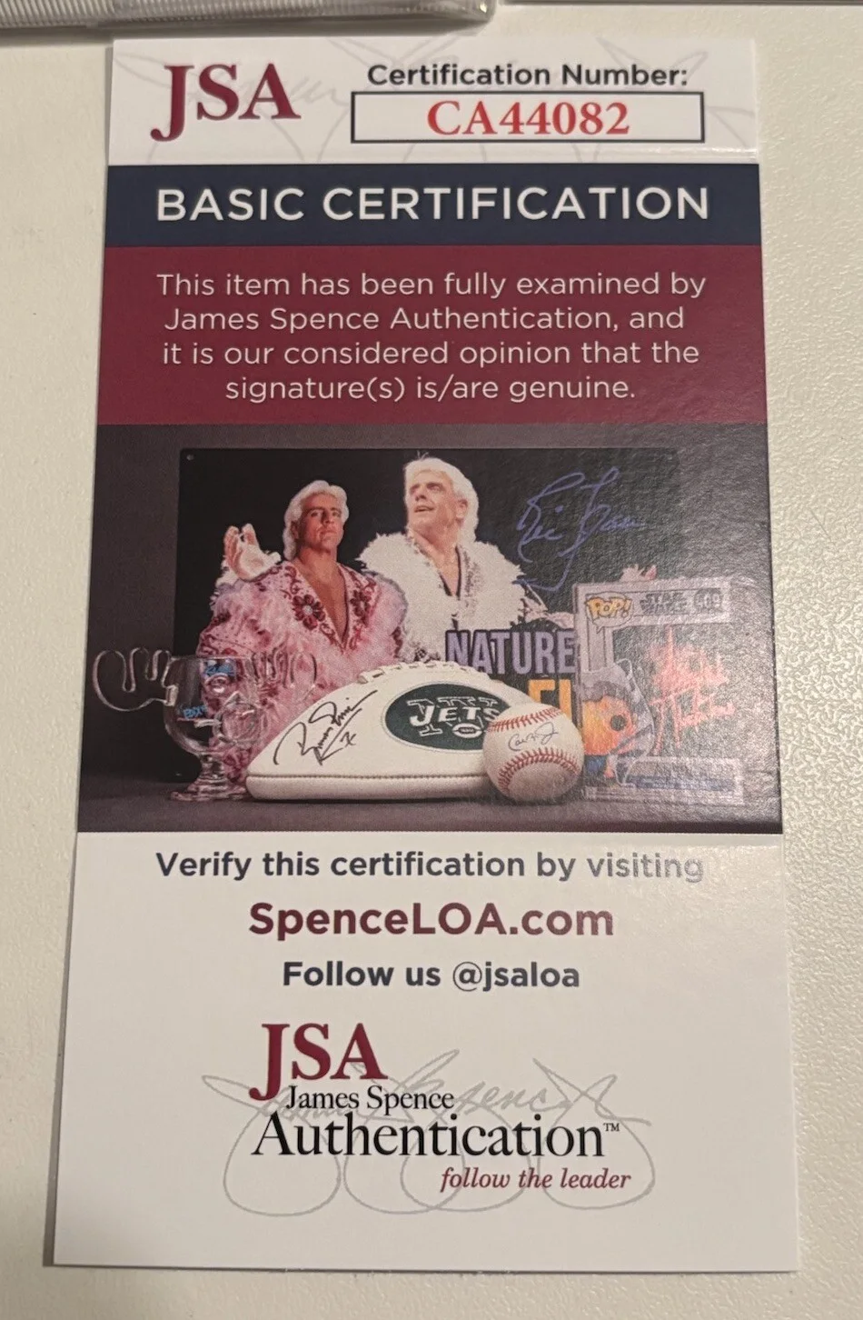 ORVILLE PECK STAMPEDE AUTOGRAPHED SIGNED ART CARD NEW CD JACKET JSA COA CA44082, image 5
