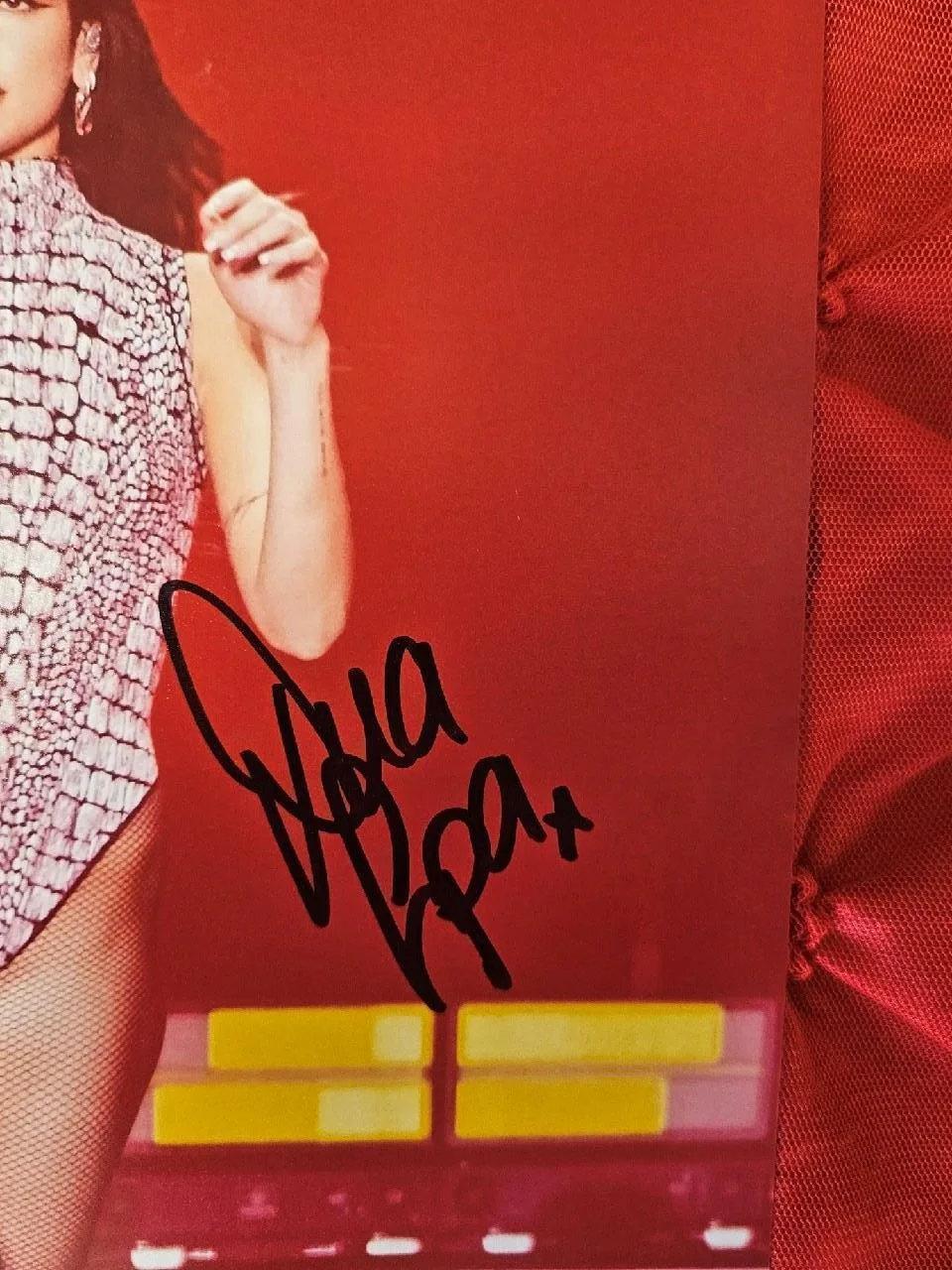 DULA LIPA — DUA LIPA HAND SIGNED AUTOGRAPHED 8X10 PHOTO PICTURE SINGER REAL AUTO SEXY COA, изображение 3