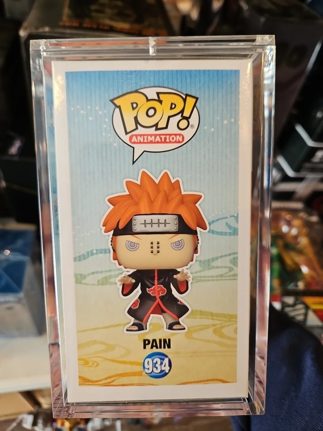 Troy Baker — Troy Baker Signed Autographed Funko Pop #934 Naruto Shippuden PAIN JSA, image 2