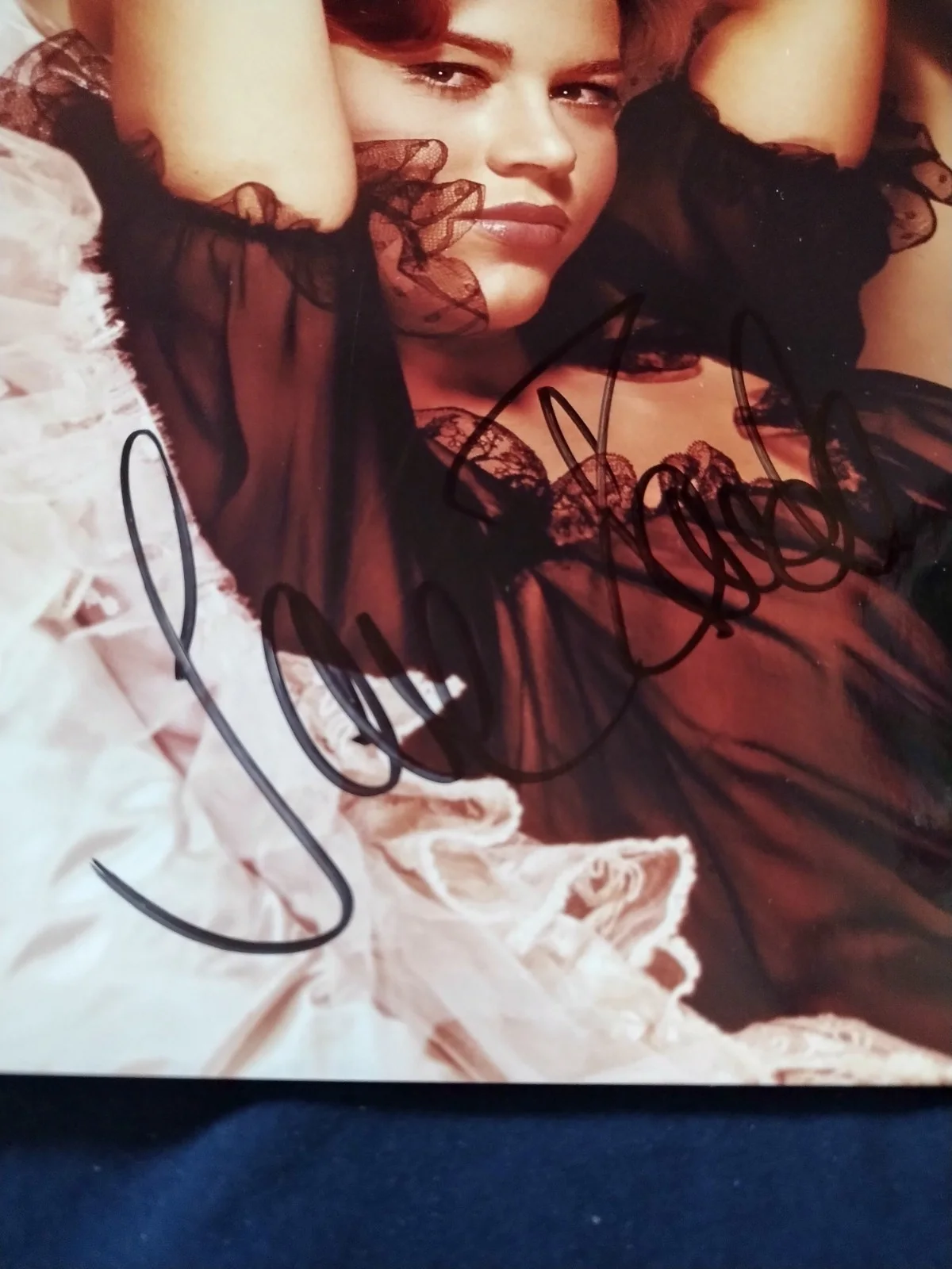 Sexy Jane Fonda Autographed 8x10 Photo On Golden Pond, 9 to 5, Klute, изображение 3