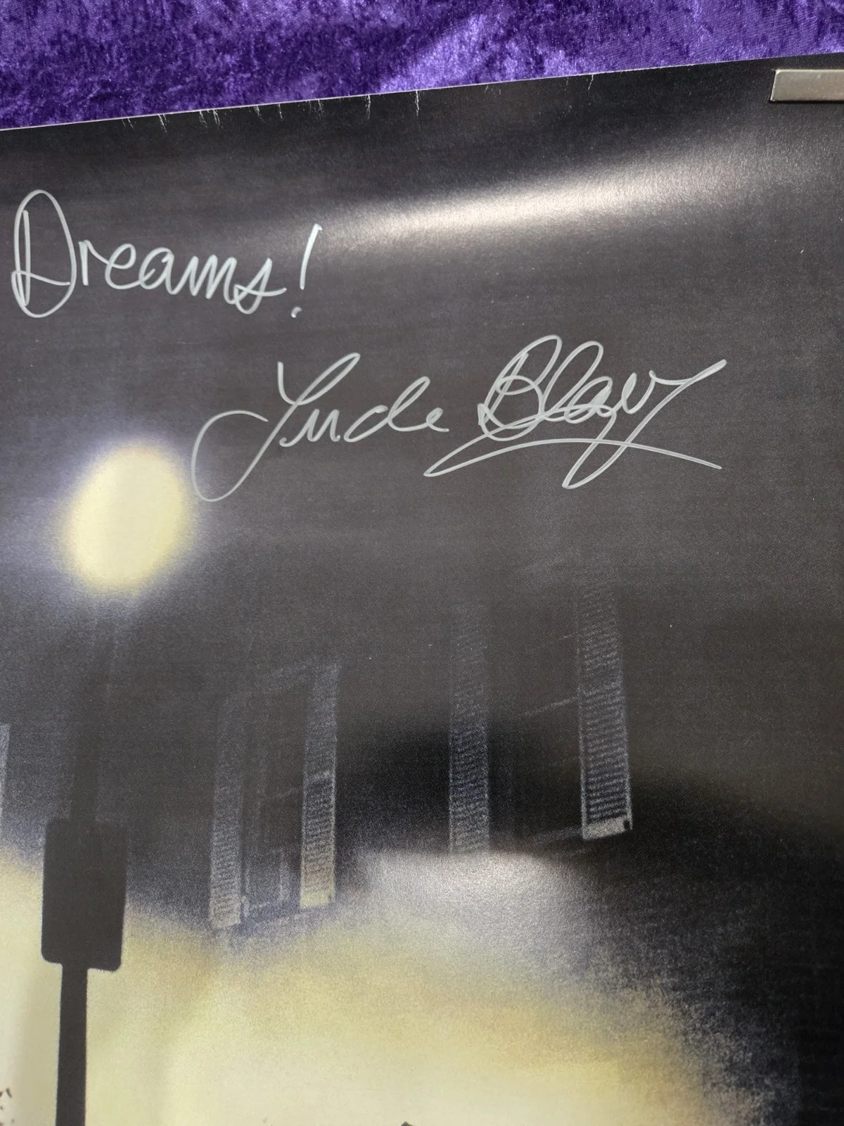 The Exorcist Linda Blair Signed Sweet Dream! 22”X 34” Poster COA, изображение 4