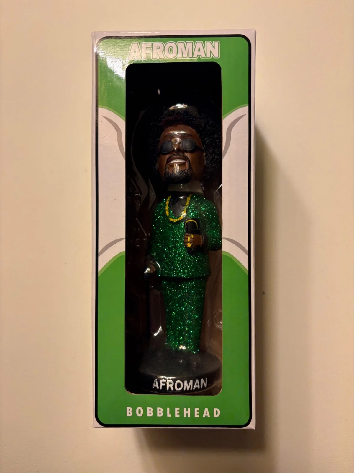 AFROMAN Bobblehead BOXED AND UNOPENED - RARE OOP! Why buy? Because I Got High, image 2
