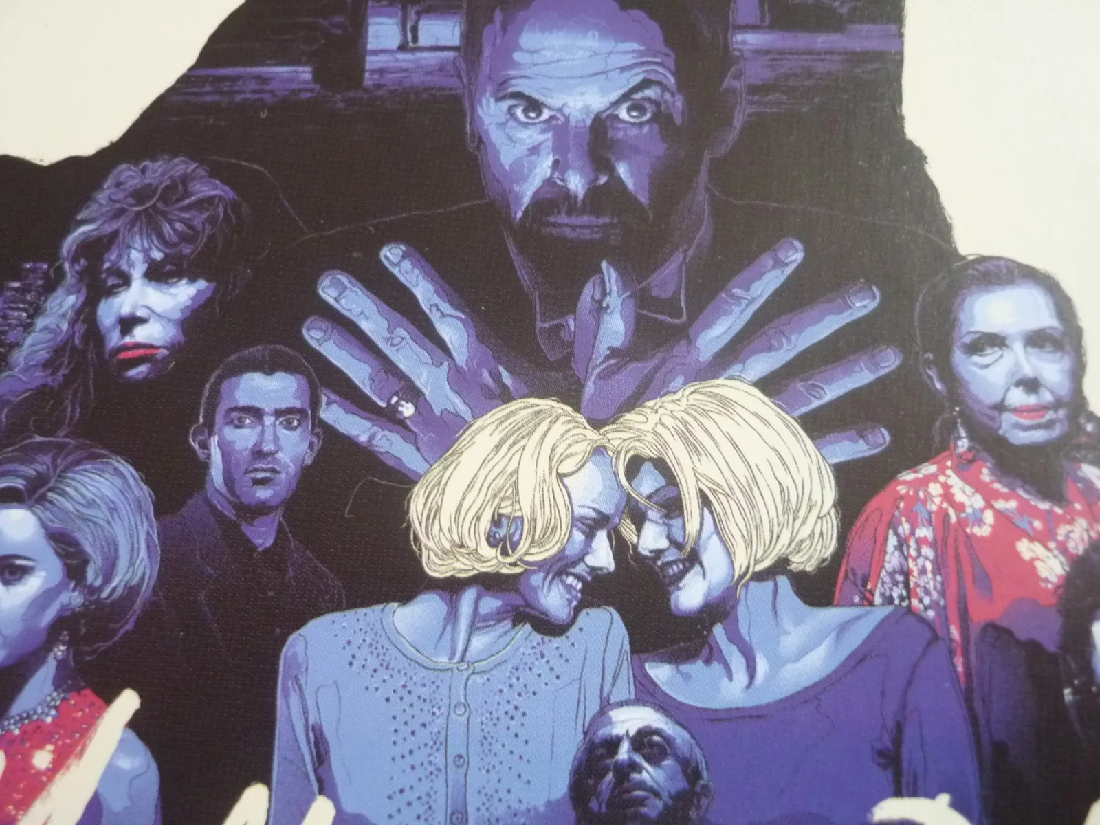 x2 set a4 ready framed mulholland drive 2001 david lynch two versions, image 2