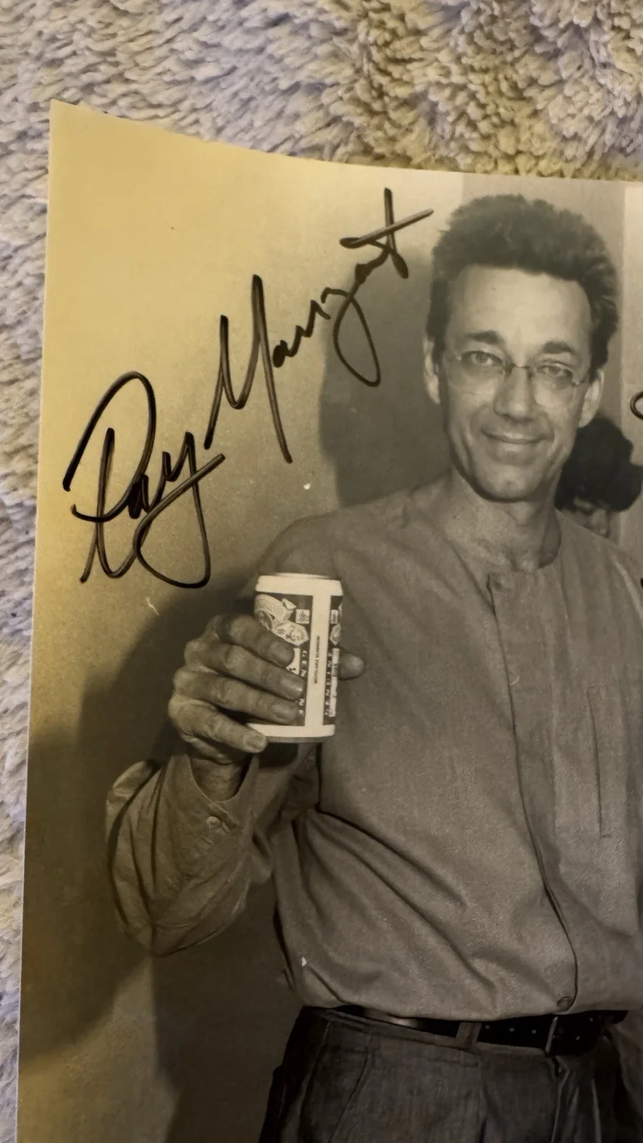 RAY MANZAREK - OF THE DOORS - AUTOGRAPHED PHOTO I TOOK OF HIM - GET HIGH!, изображение 4